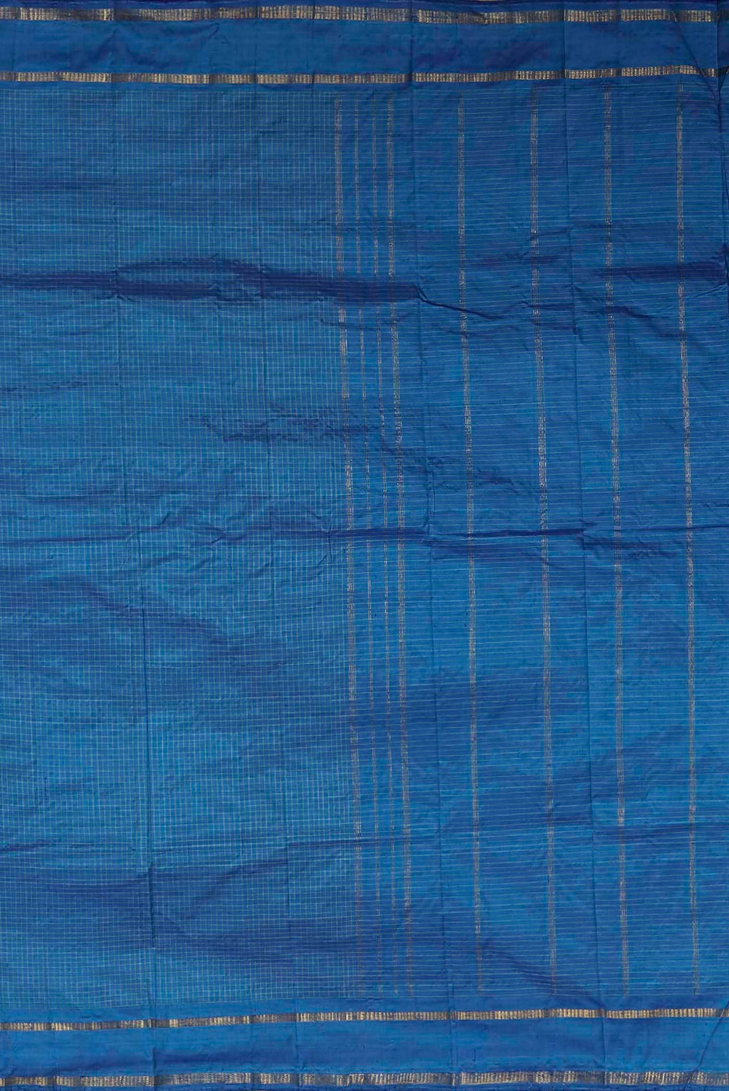 Blue Kanchipuram Silk Saree