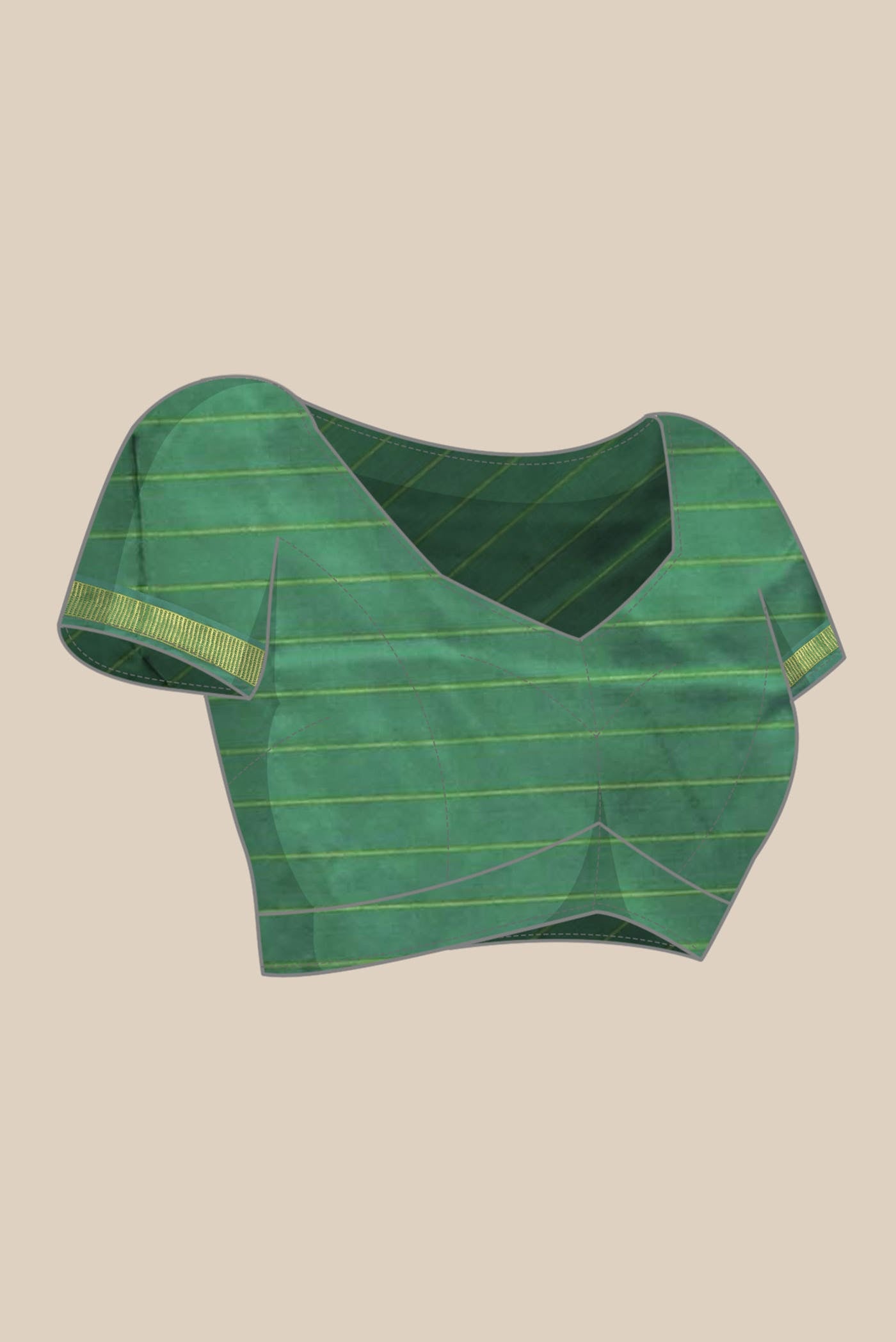 Green Kanchipuram Silk Saree