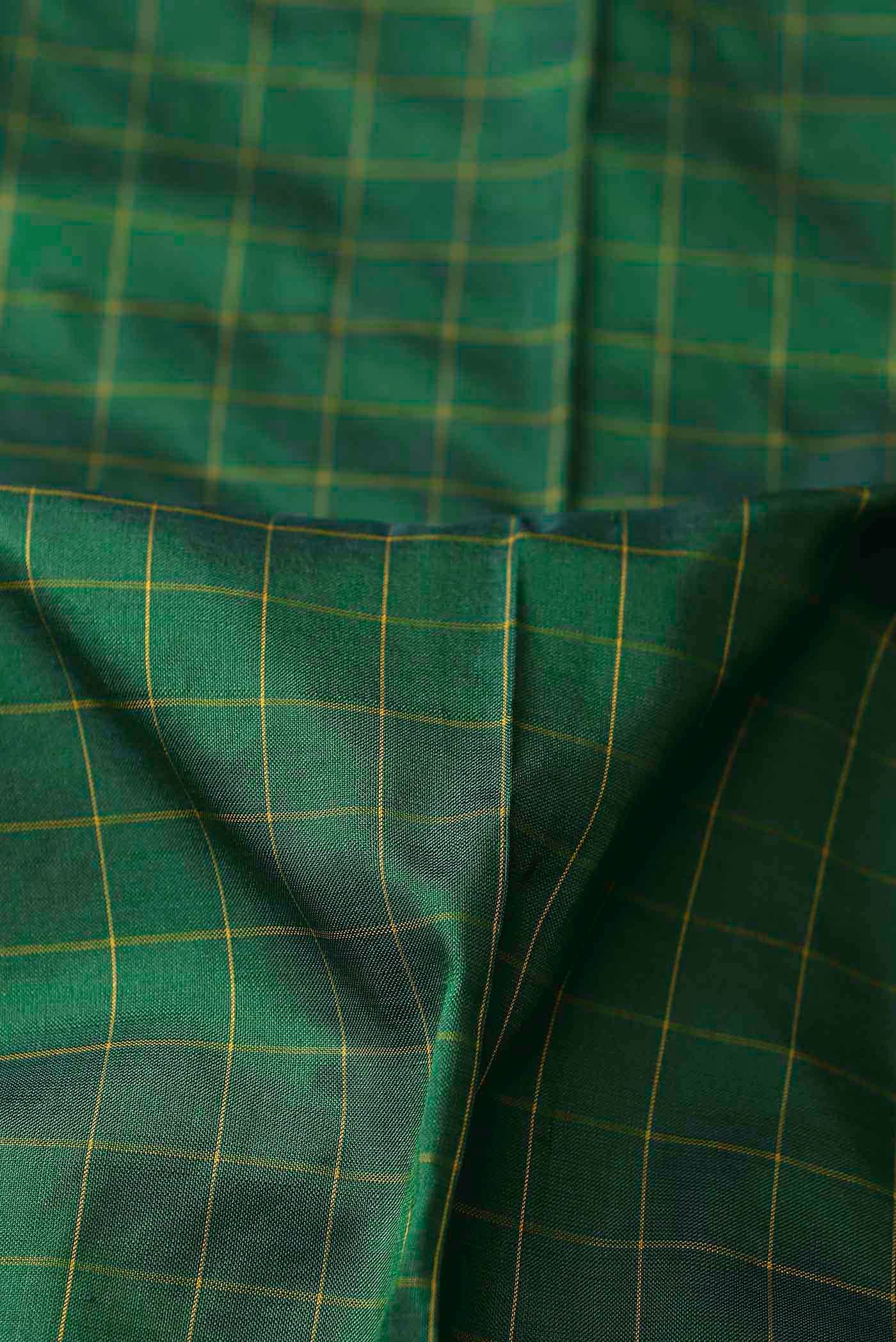 Green Kanchipuram Silk Saree