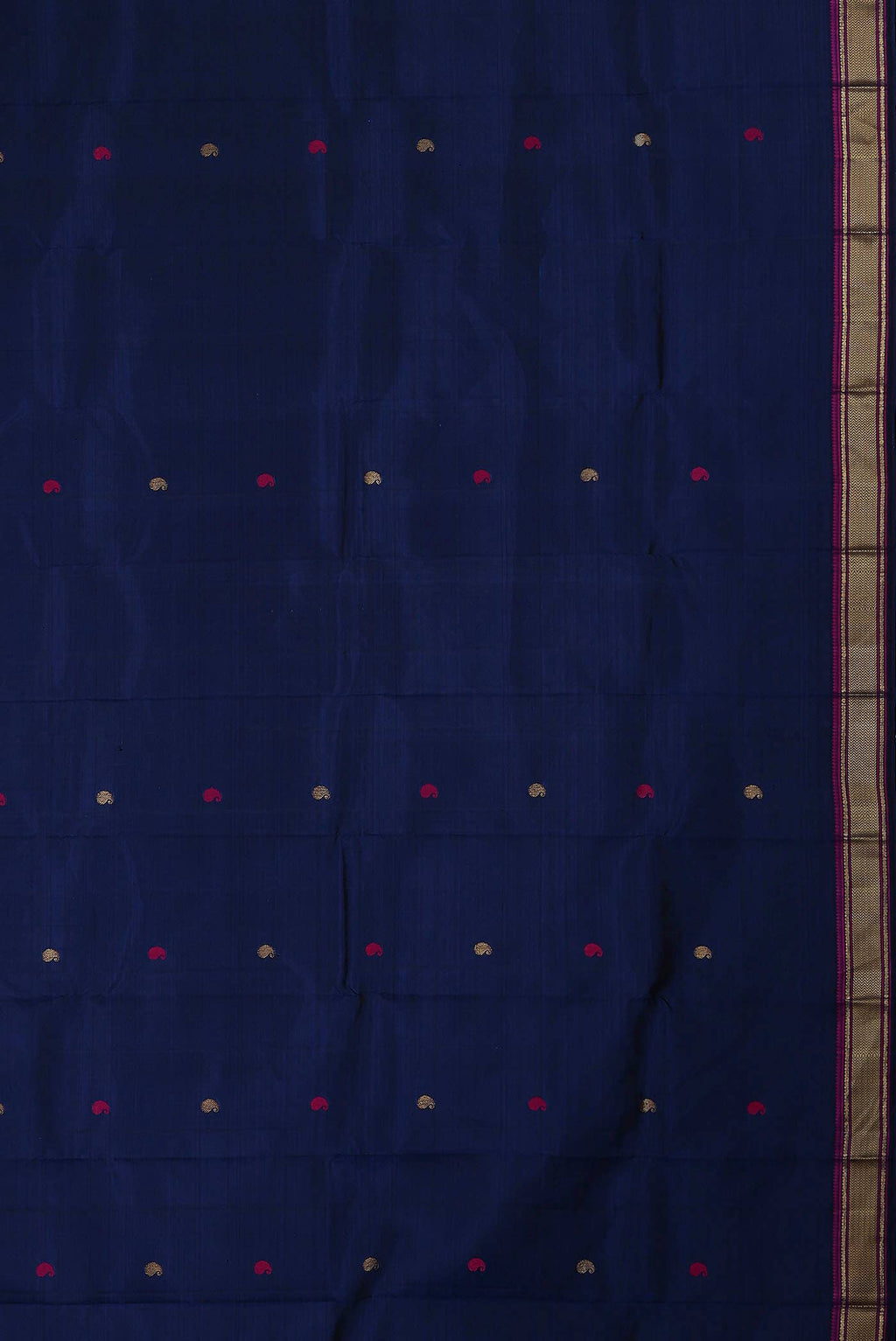 Blue Kanchipuram Silk Saree