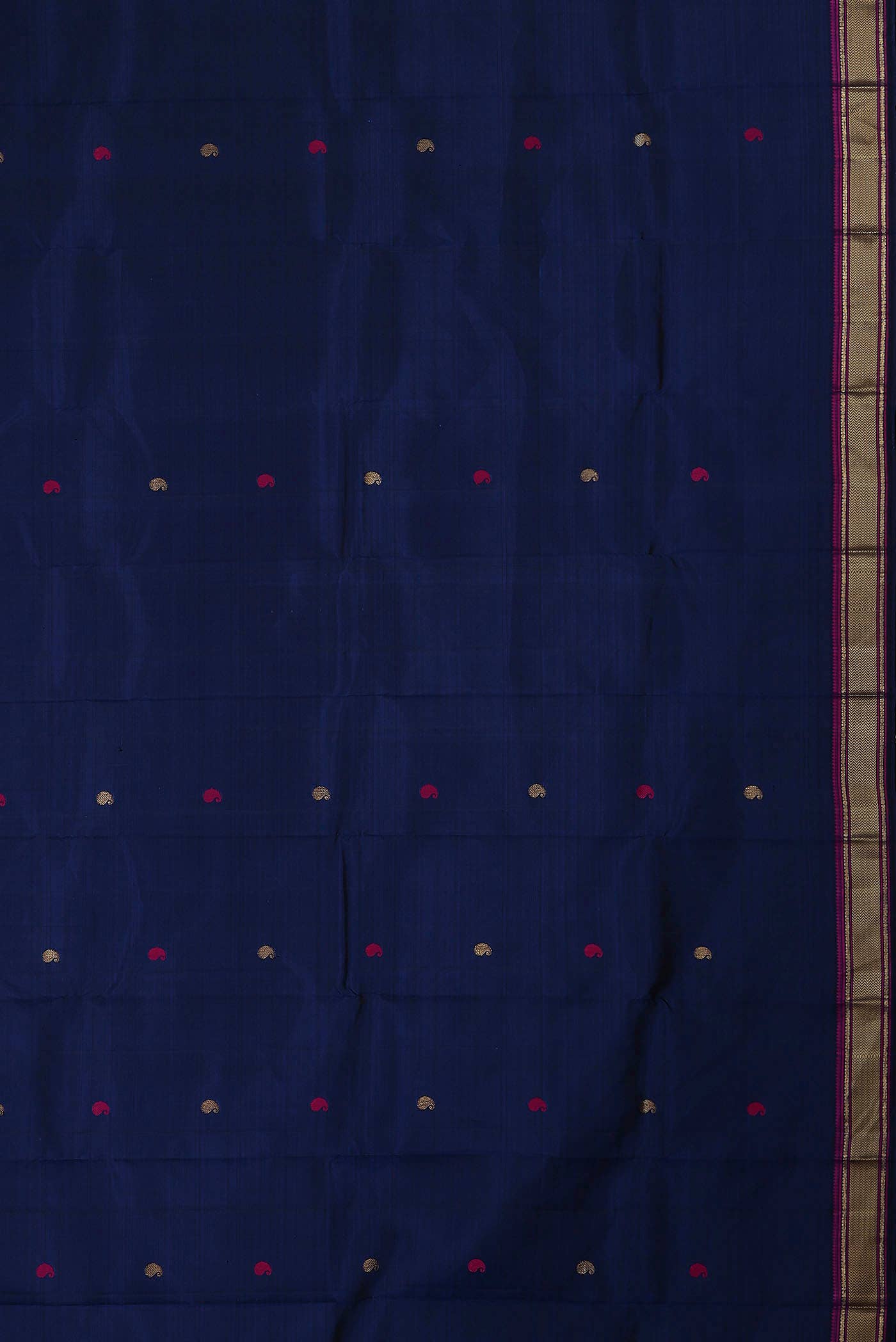 Blue Kanchipuram Silk Saree