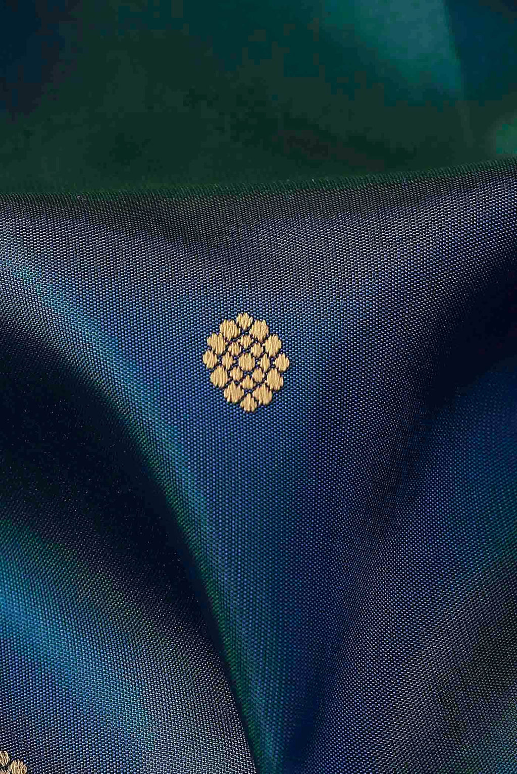 Blue Kanchipuram Silk Saree
