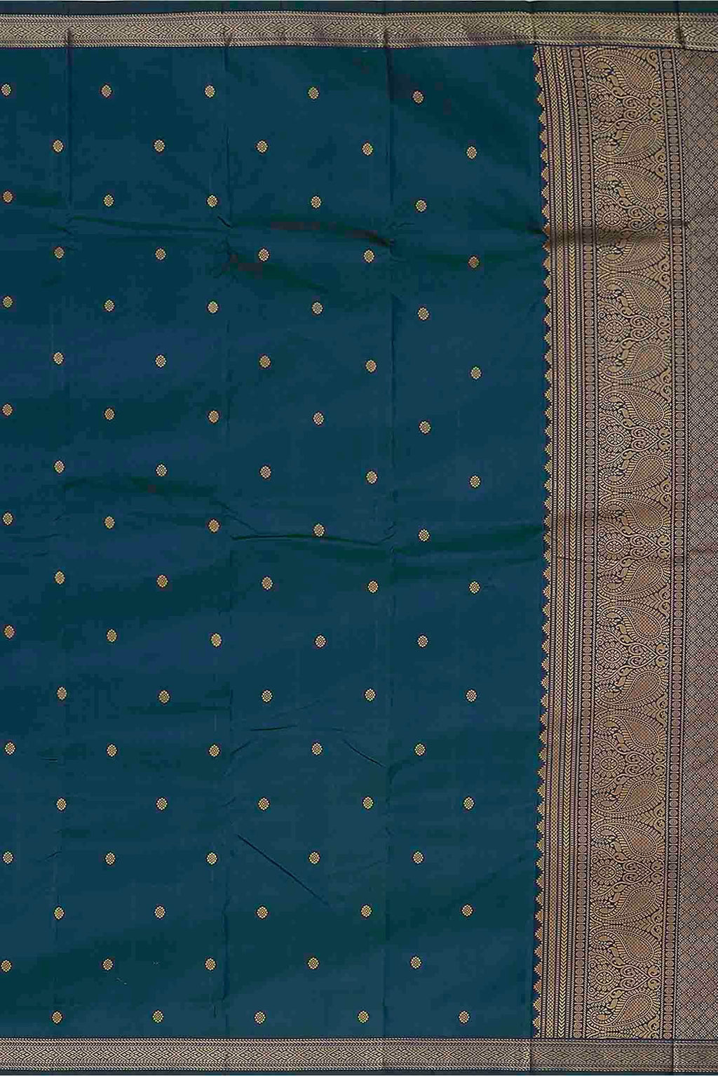Blue Kanchipuram Silk Saree