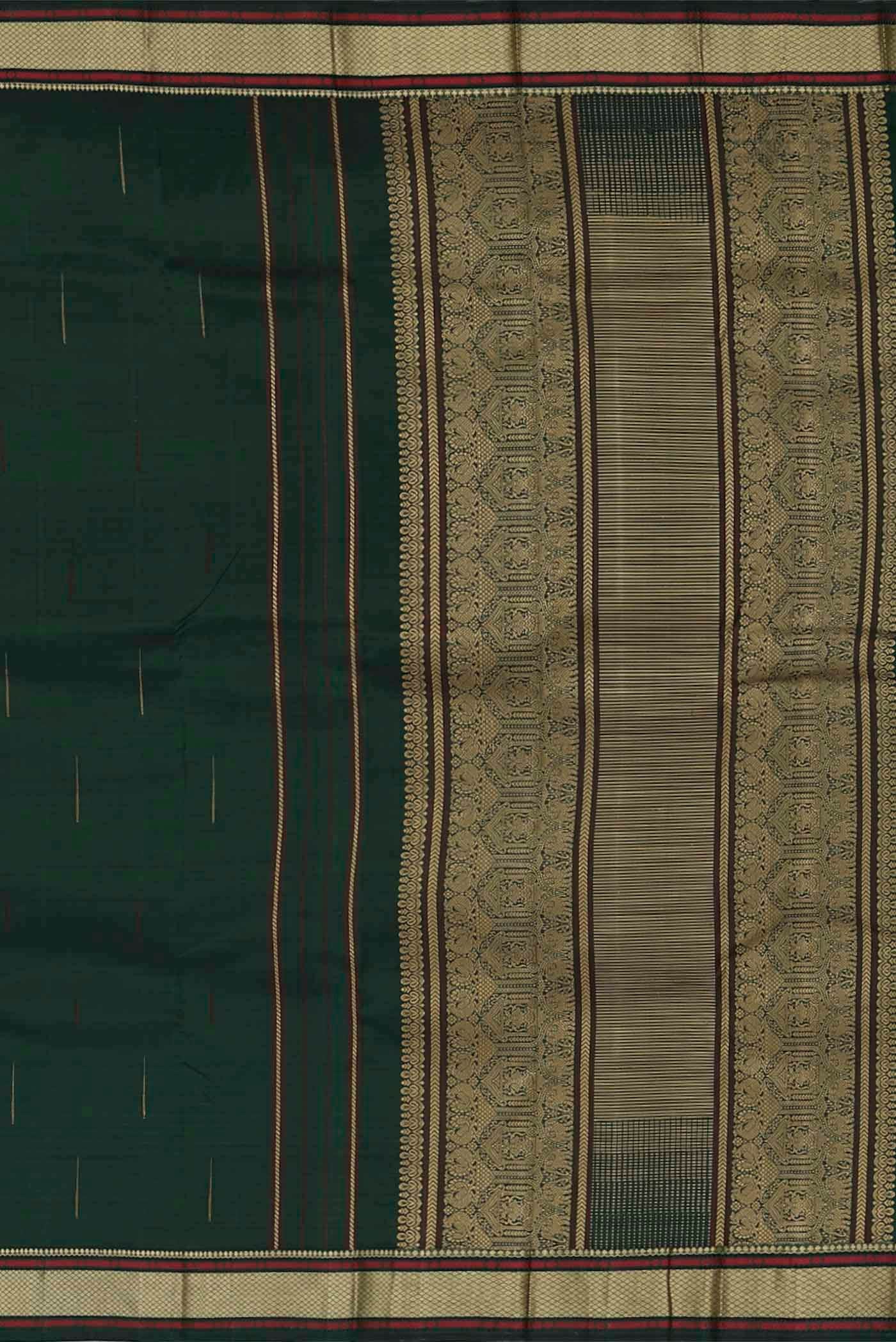 Green Kanchipuram Silk Saree