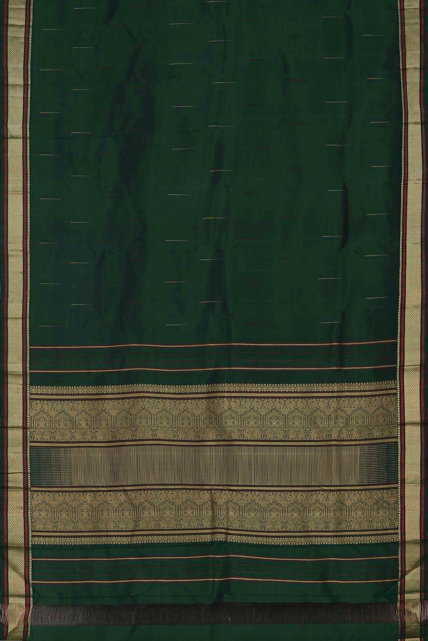 Green Kanchipuram Silk Saree