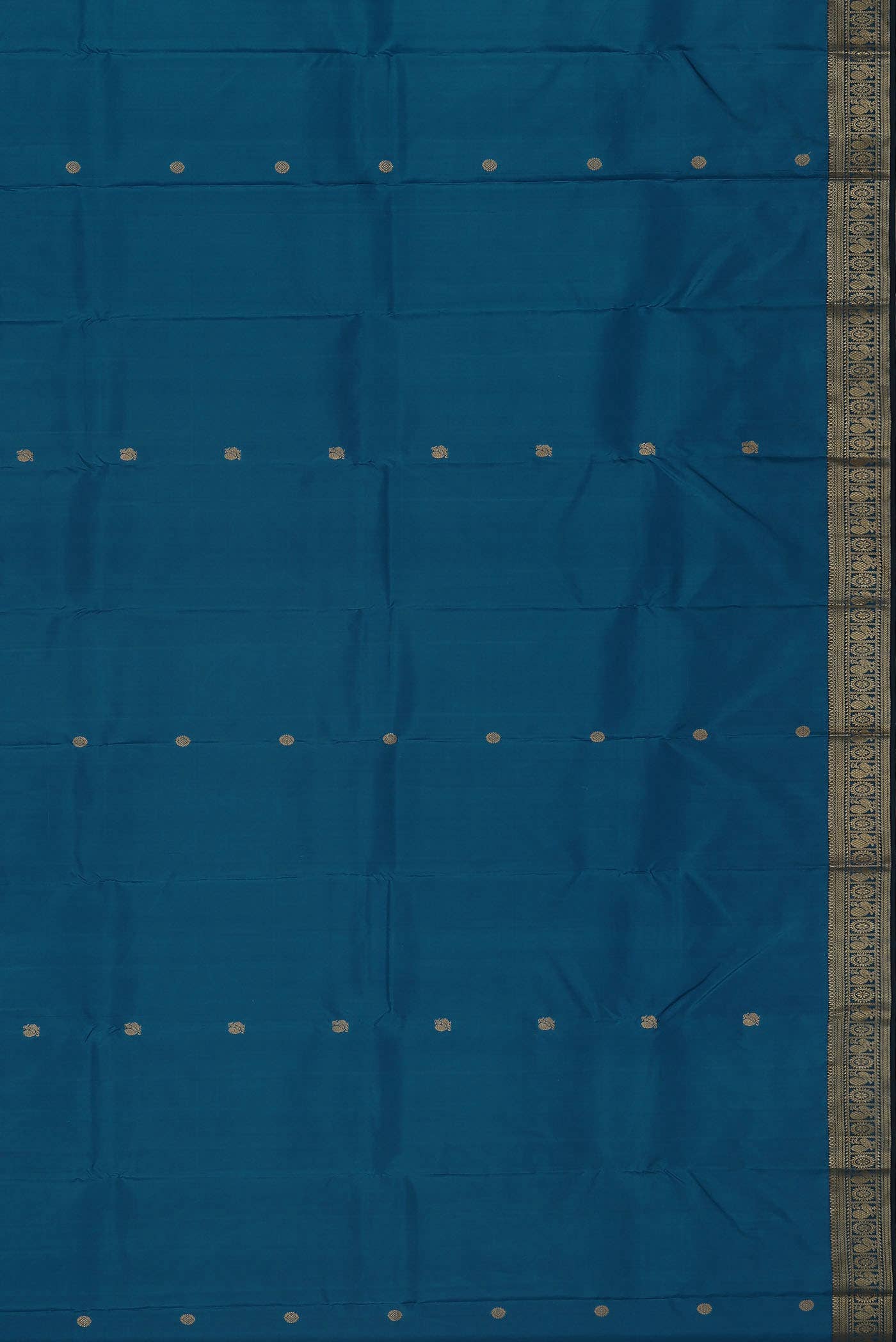 Blue Kanchipuram Silk Saree