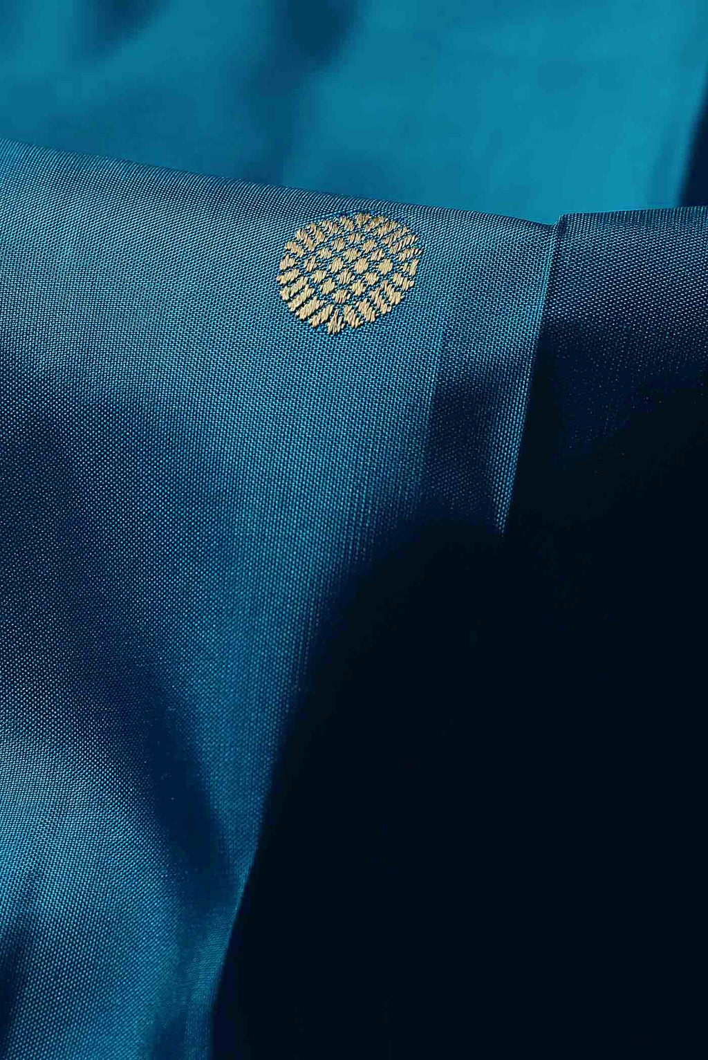 Blue Kanchipuram Silk Saree