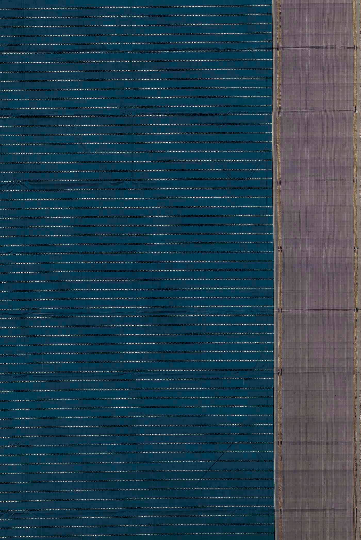 Blue Kanchipuram Silk Saree