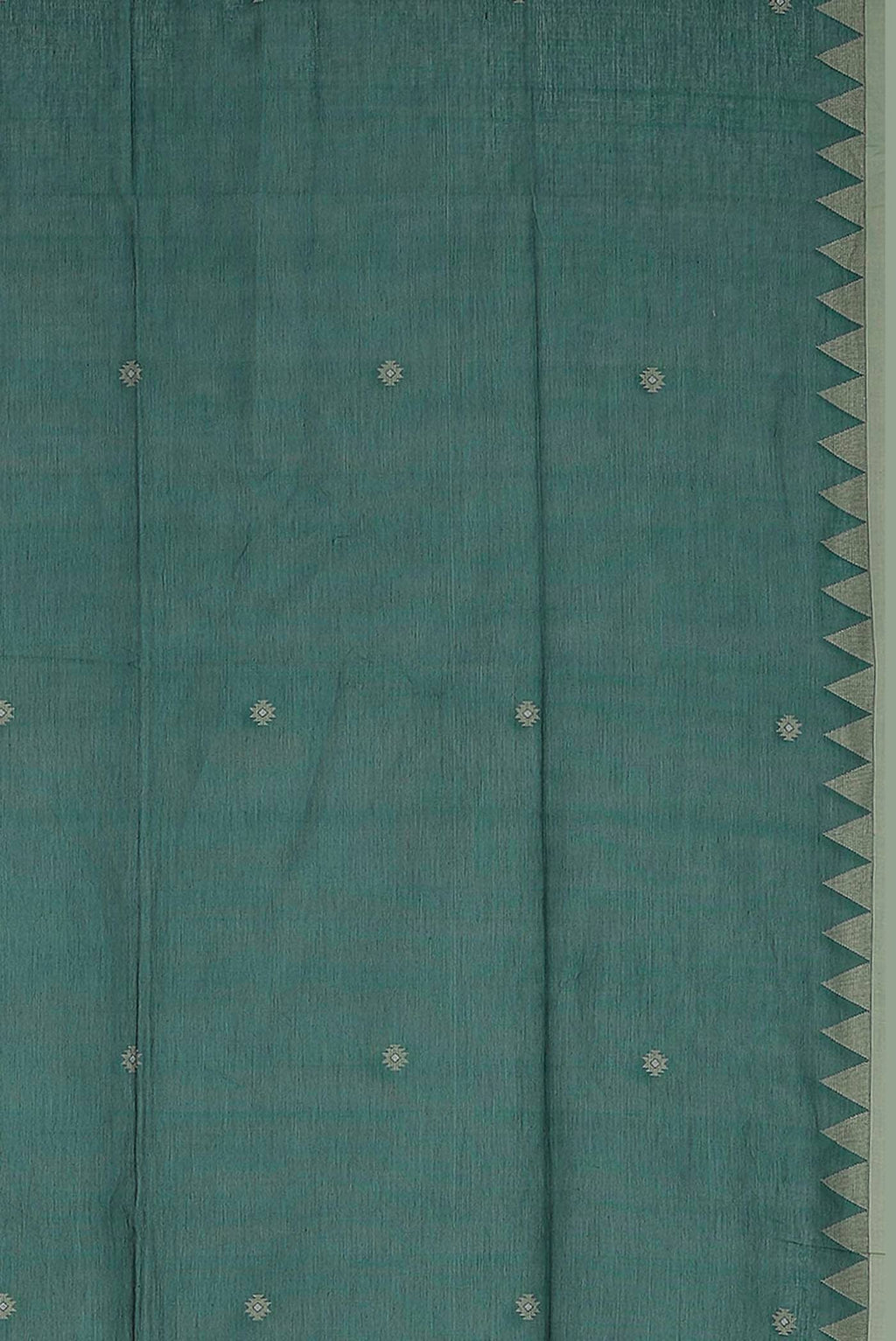 Green Bengal Cotton Saree