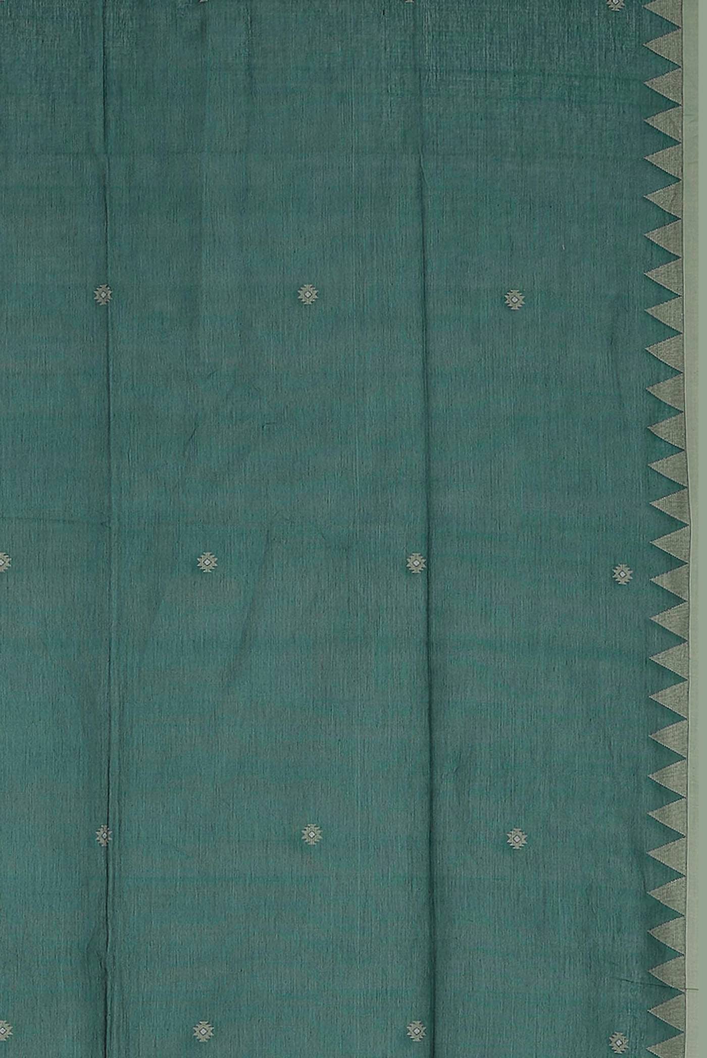 Green Bengal Cotton Saree