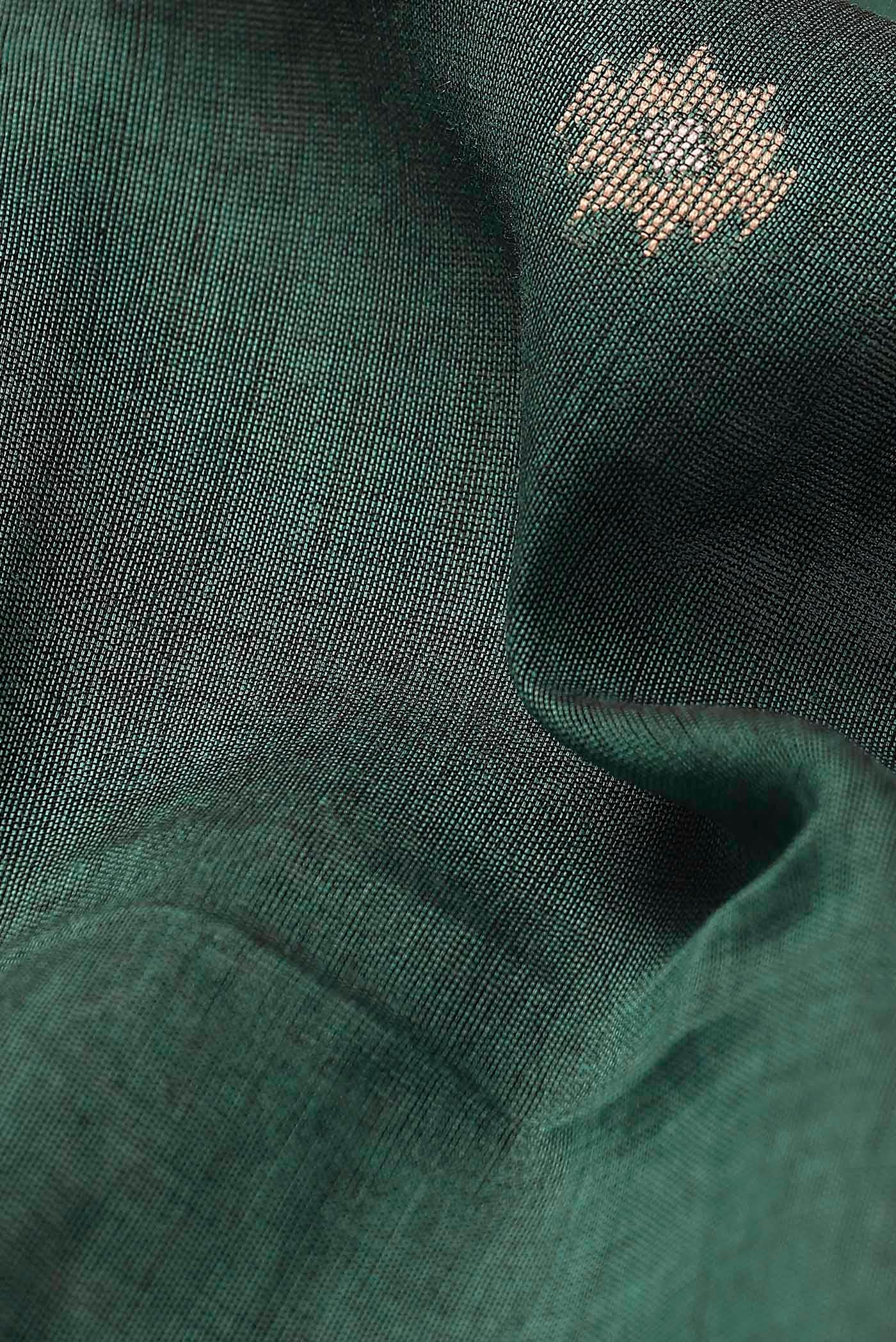 Green Bengal Cotton Saree
