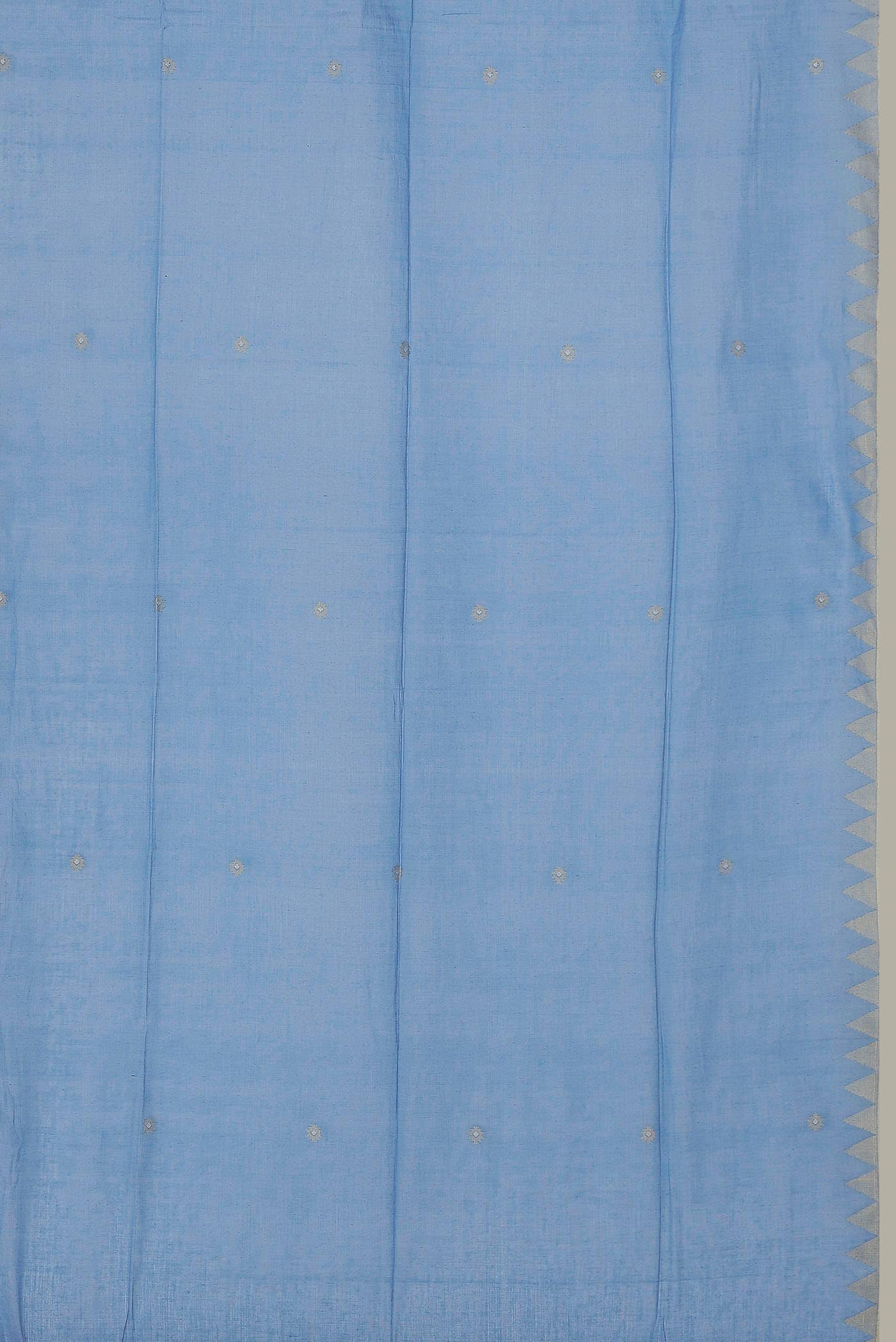 Blue Bengal Cotton Saree
