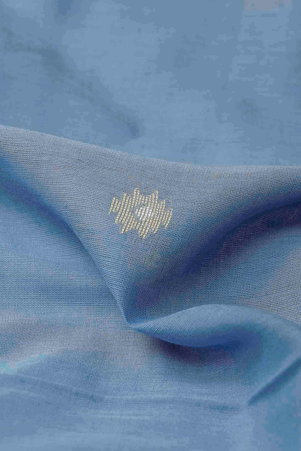 Blue Bengal Cotton Saree