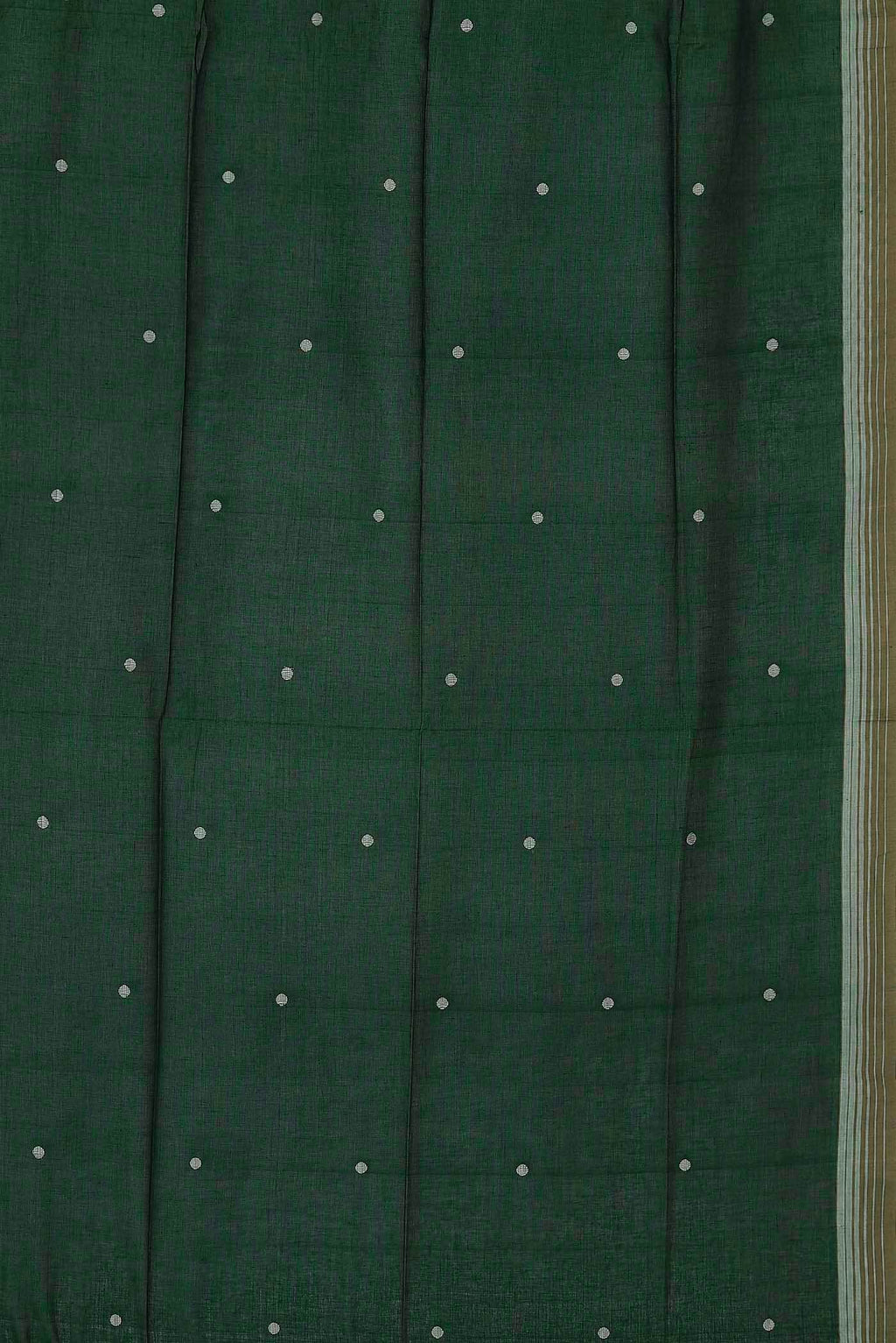 Green Bengal Cotton Saree