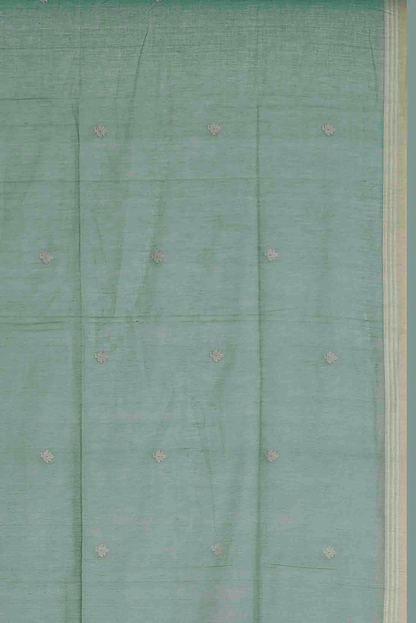 Green Bengal Cotton Saree