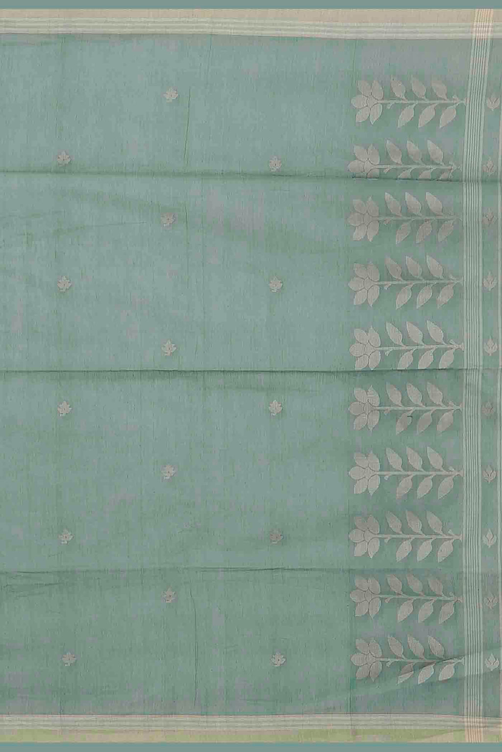 Green Bengal Cotton Saree