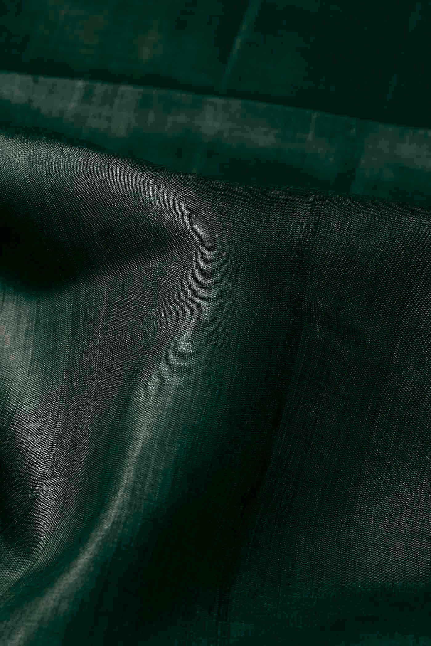 Green Bhagalpuri Tussar Silk Saree