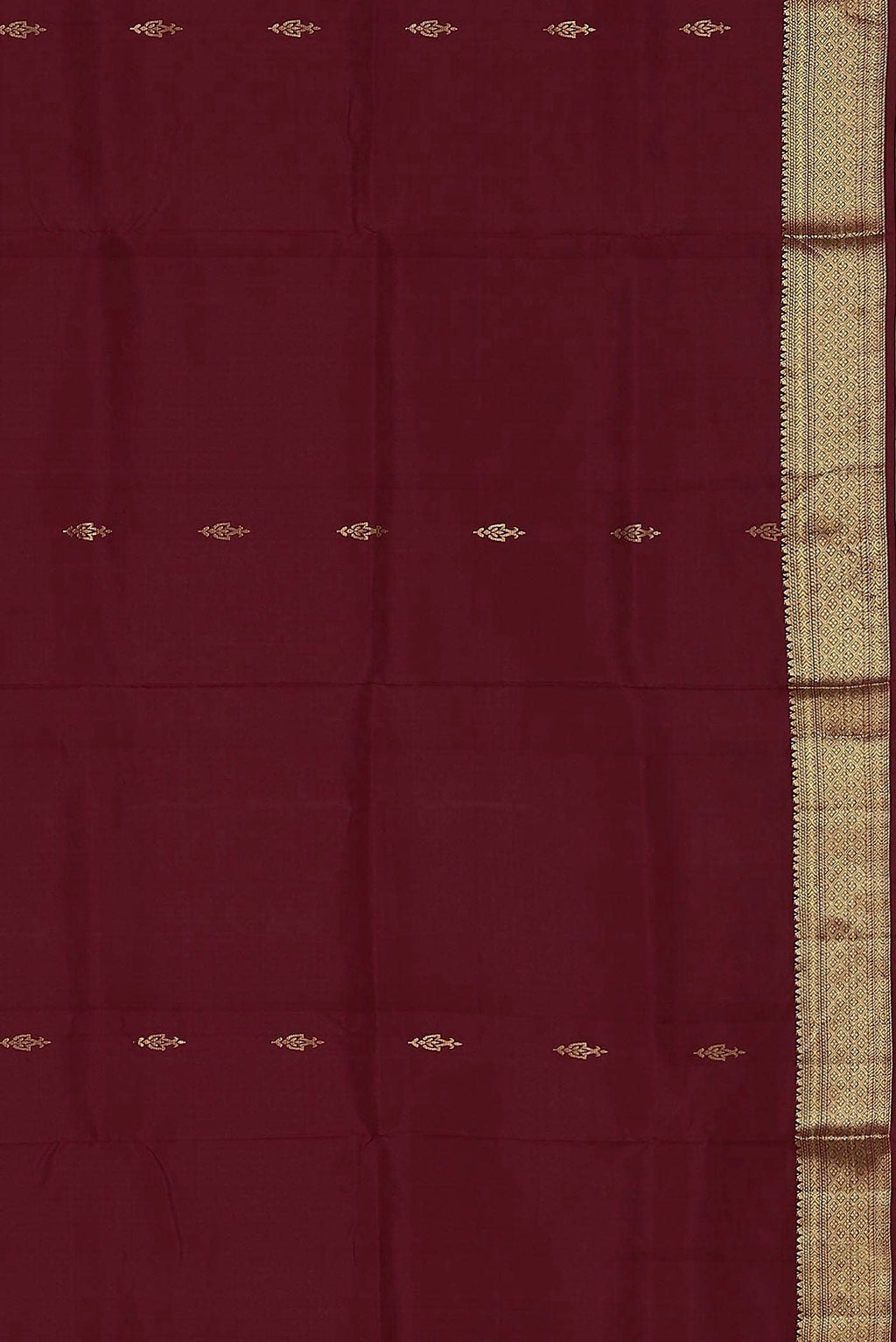Maroon Soft Silk Saree