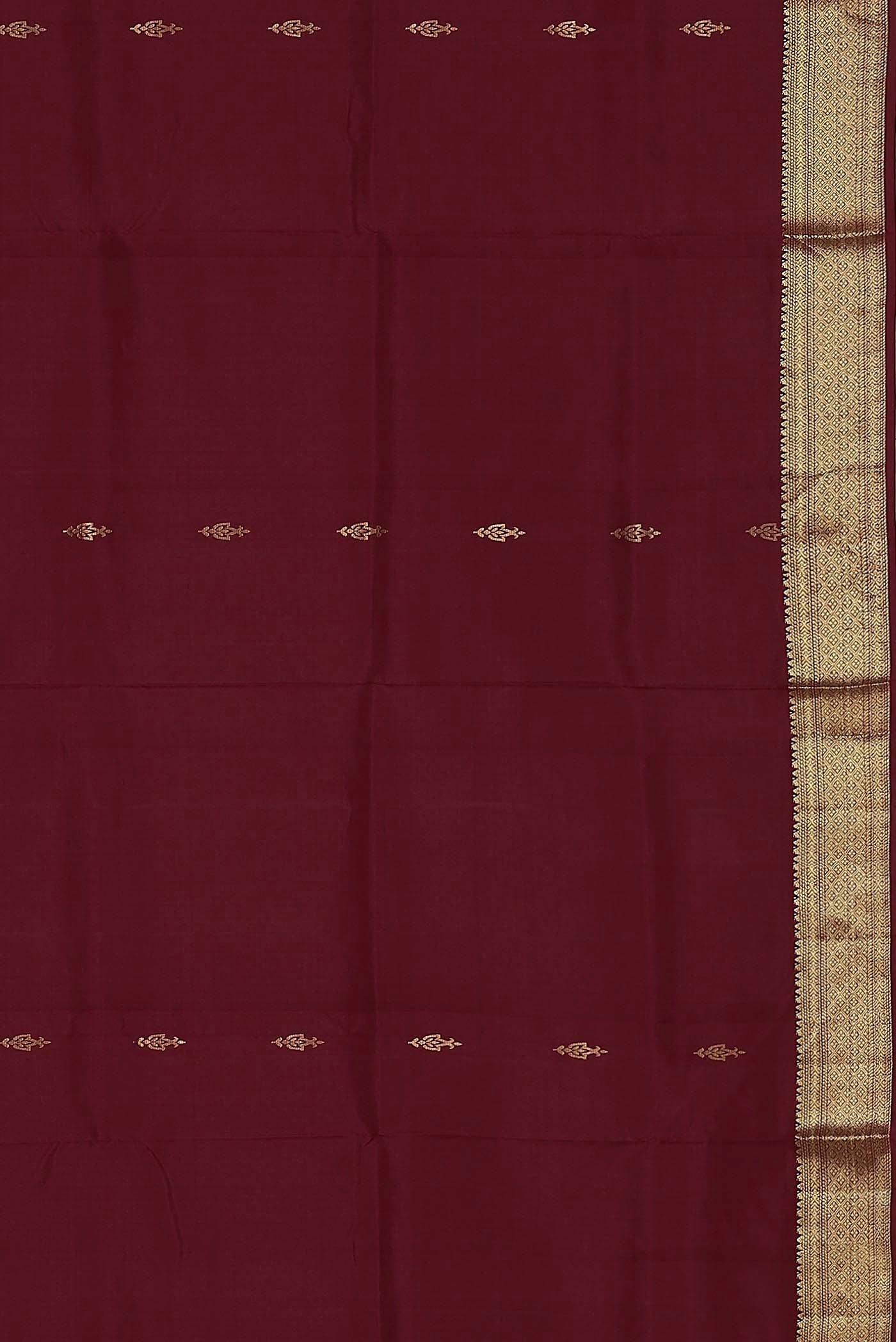 Maroon Soft Silk Saree