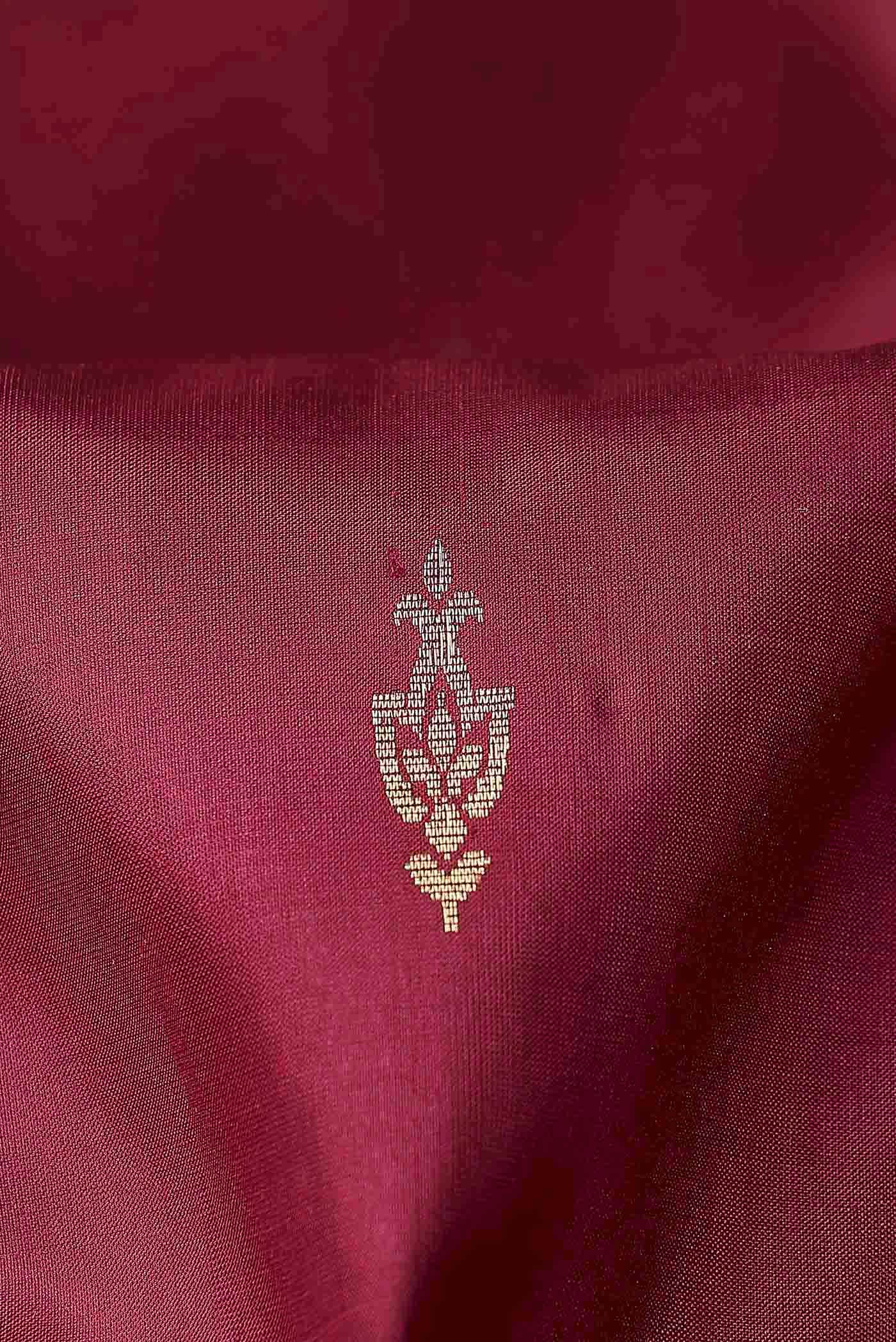 Maroon Soft Silk Saree