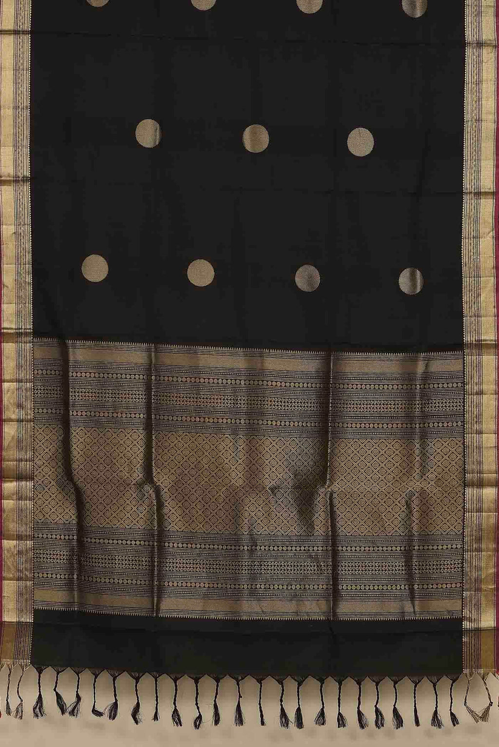 Black Soft Silk Saree