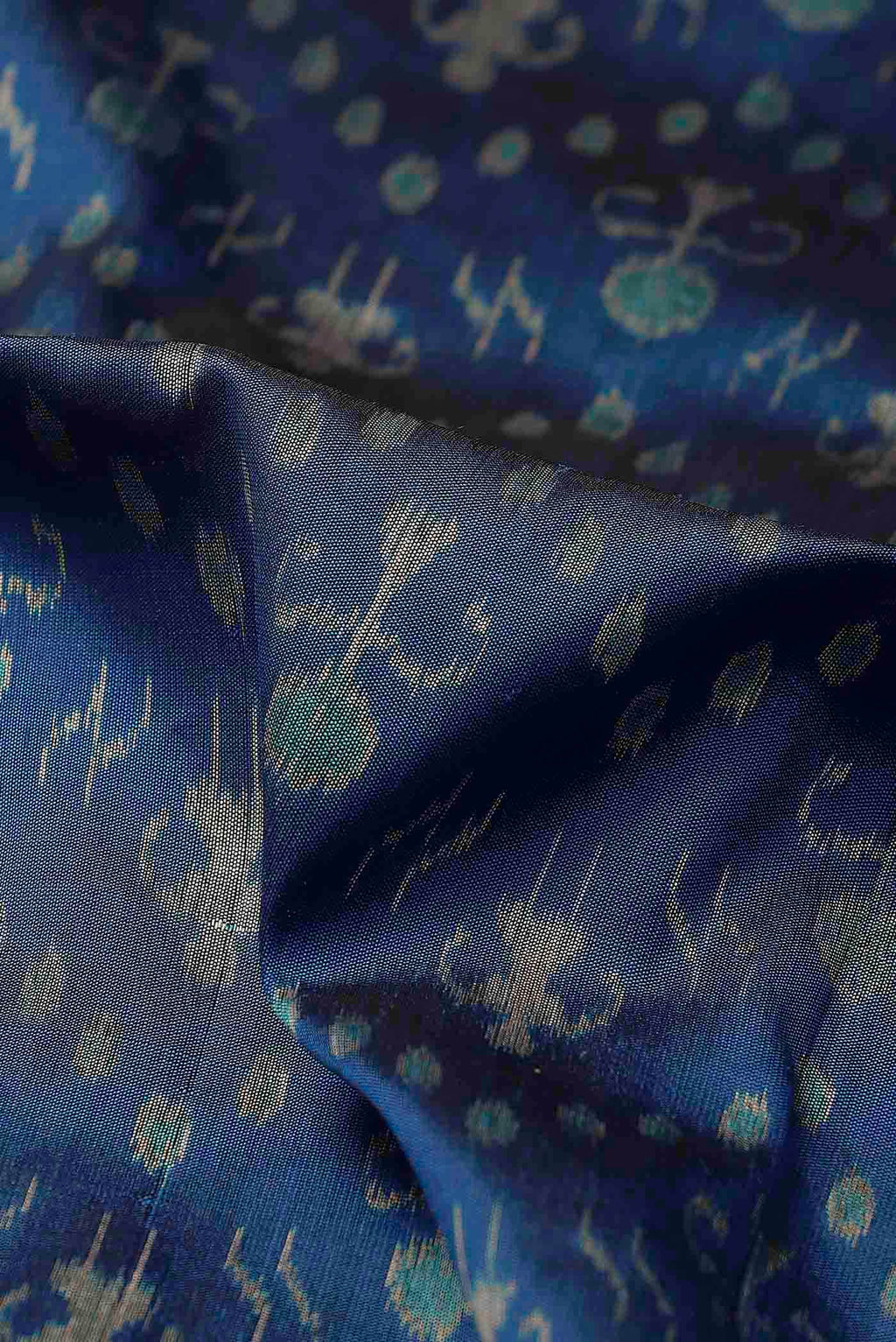 Blue Orissa Silk Saree