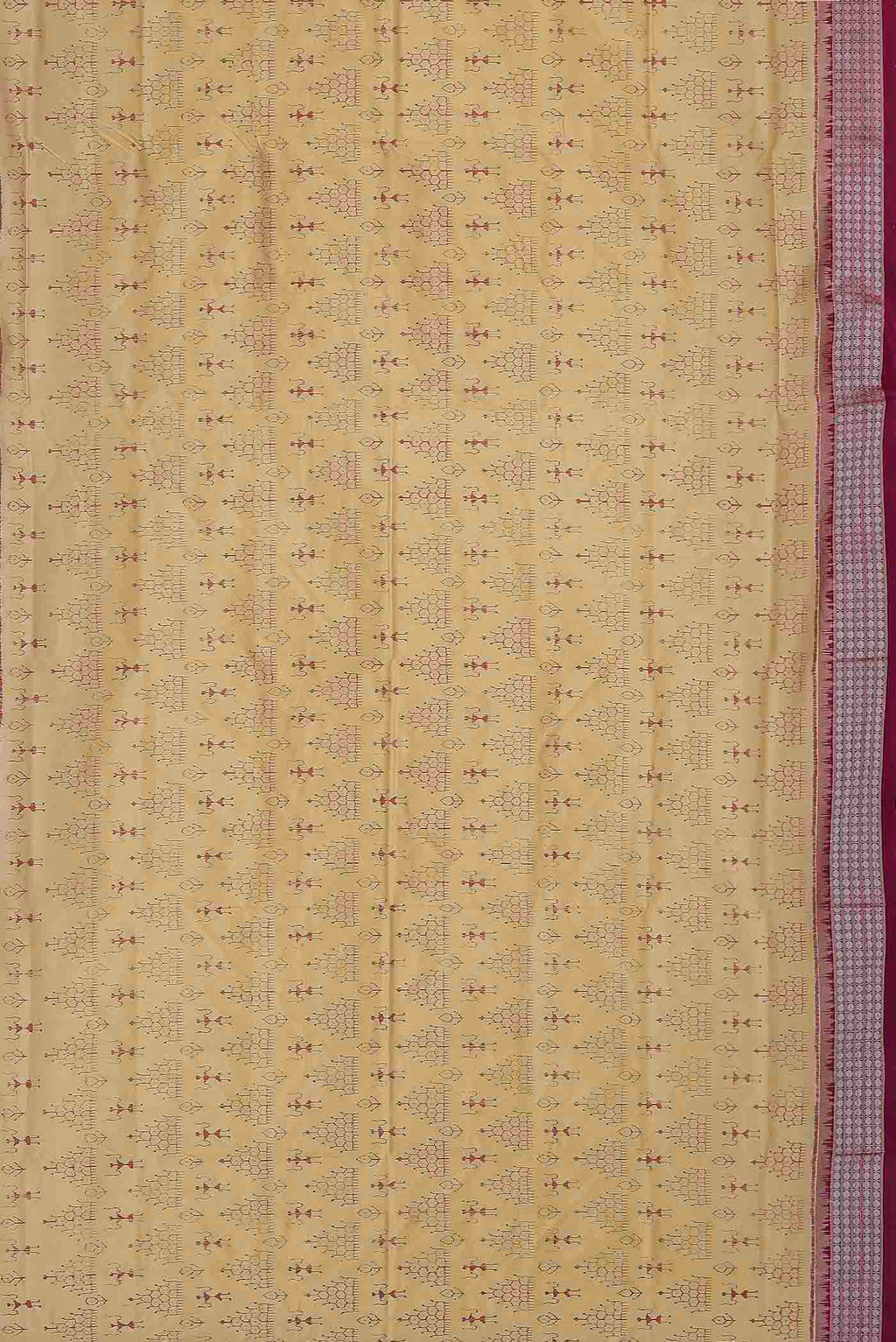 Sandal Orissa Silk Saree