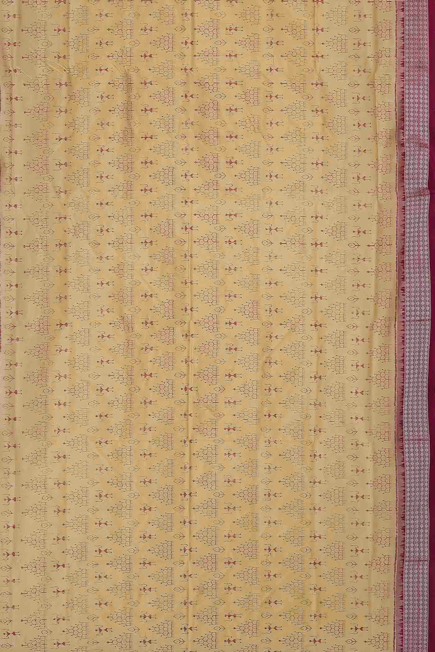 Sandal Orissa Silk Saree