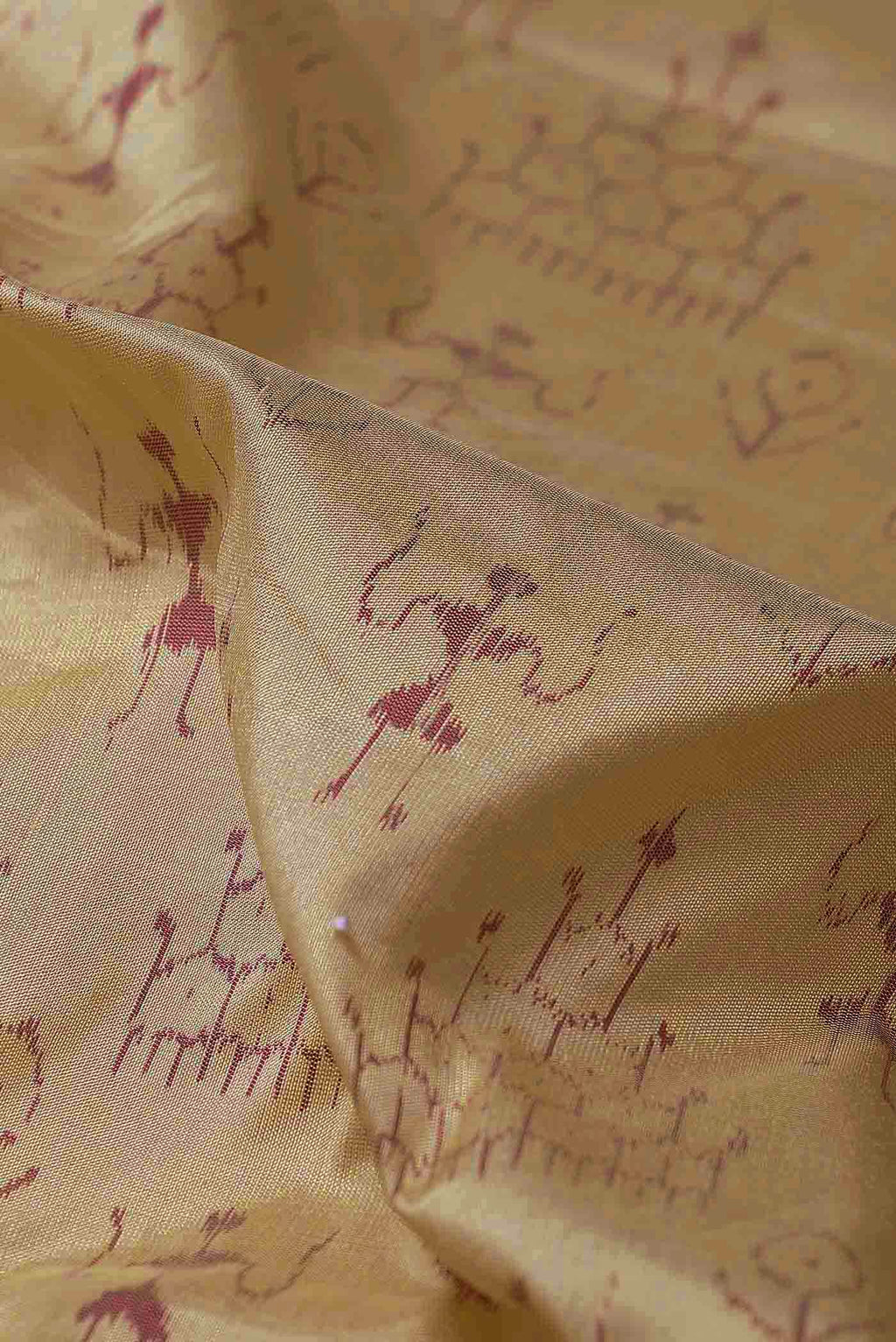 Sandal Orissa Silk Saree