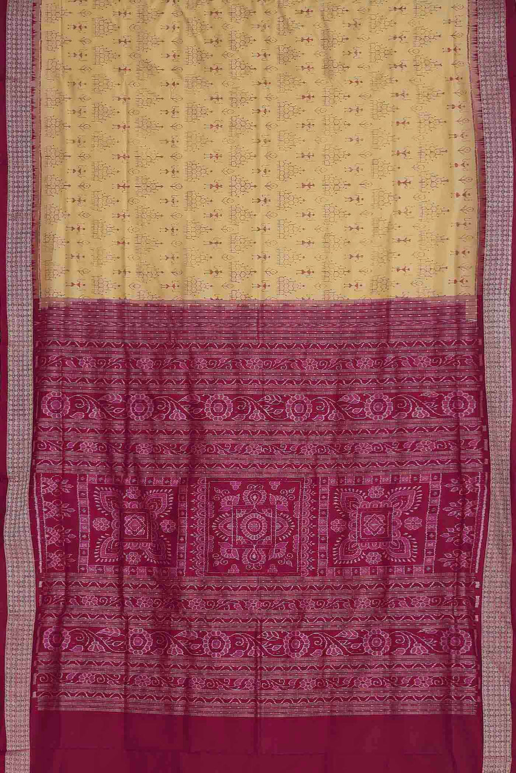 Sandal Orissa Silk Saree
