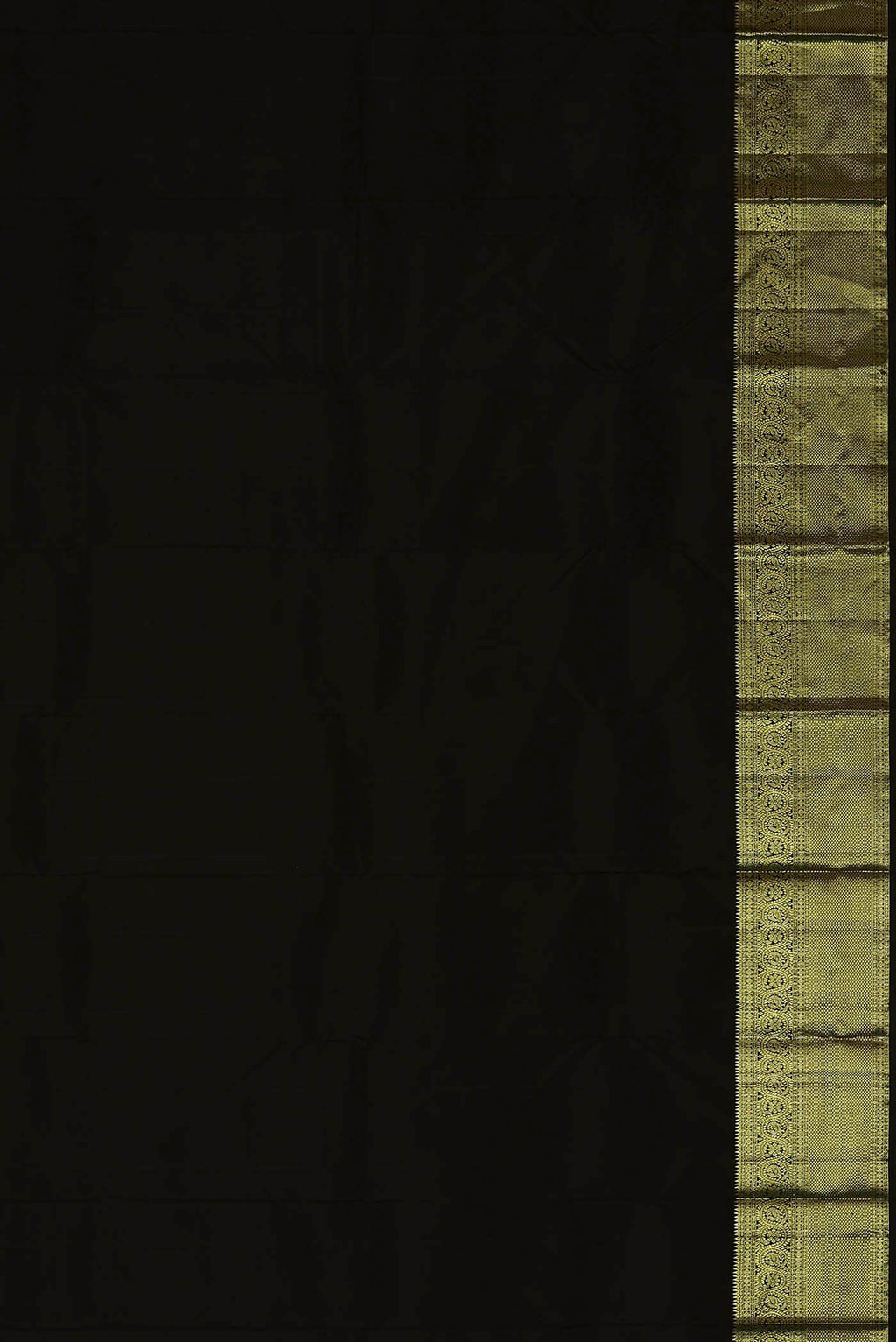 Black Kanchipuram Silk Saree