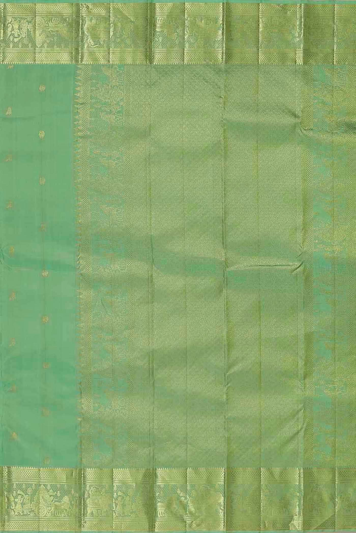 Green Kanchipuram Silk Saree