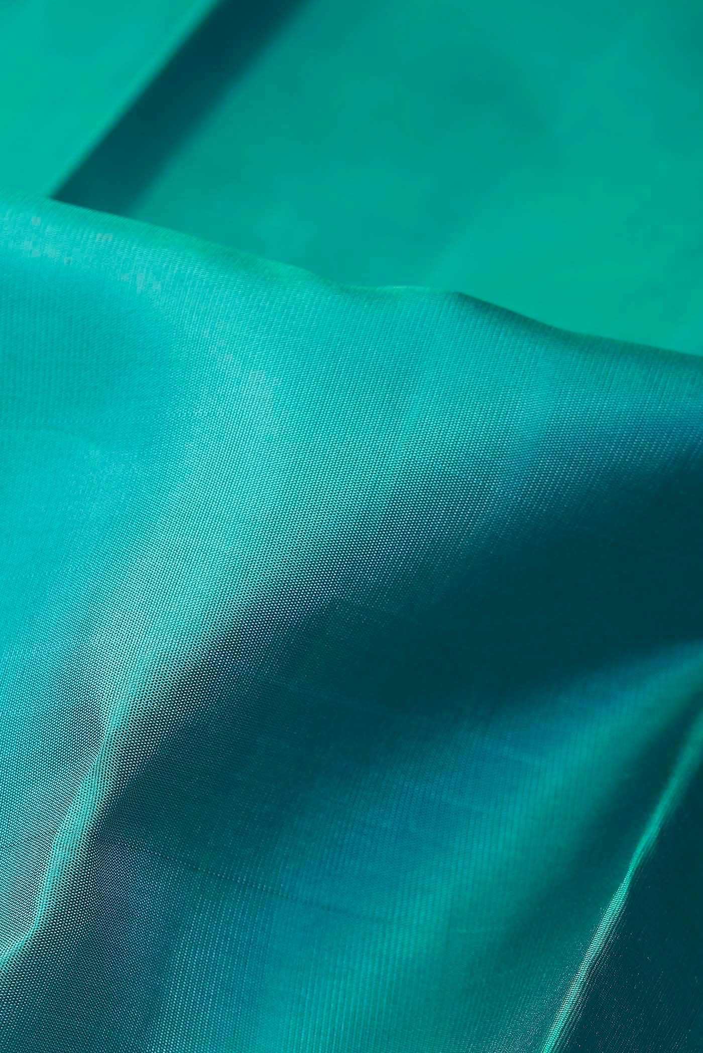 Blue Kanchipuram Silk Saree