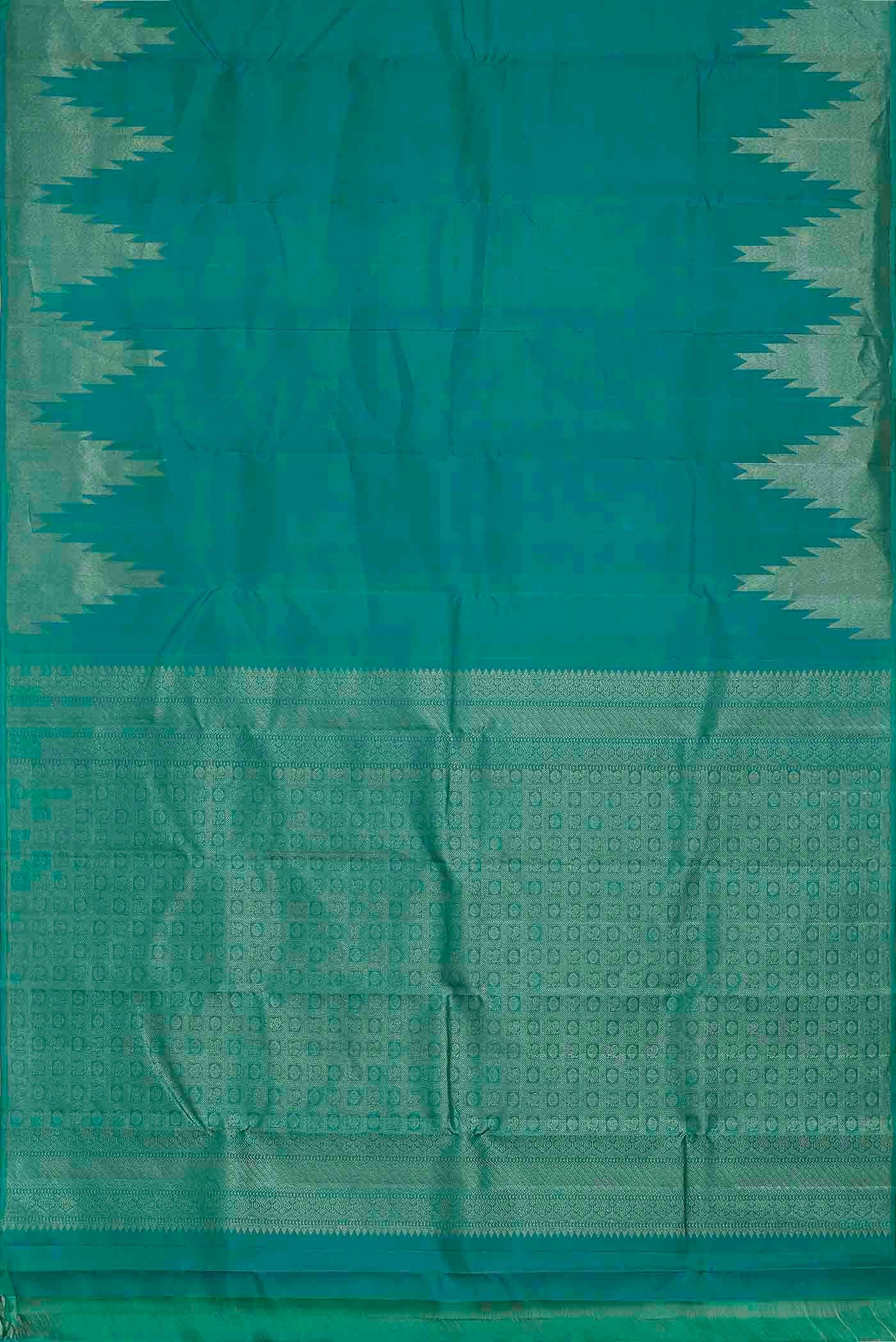 Blue Kanchipuram Silk Saree