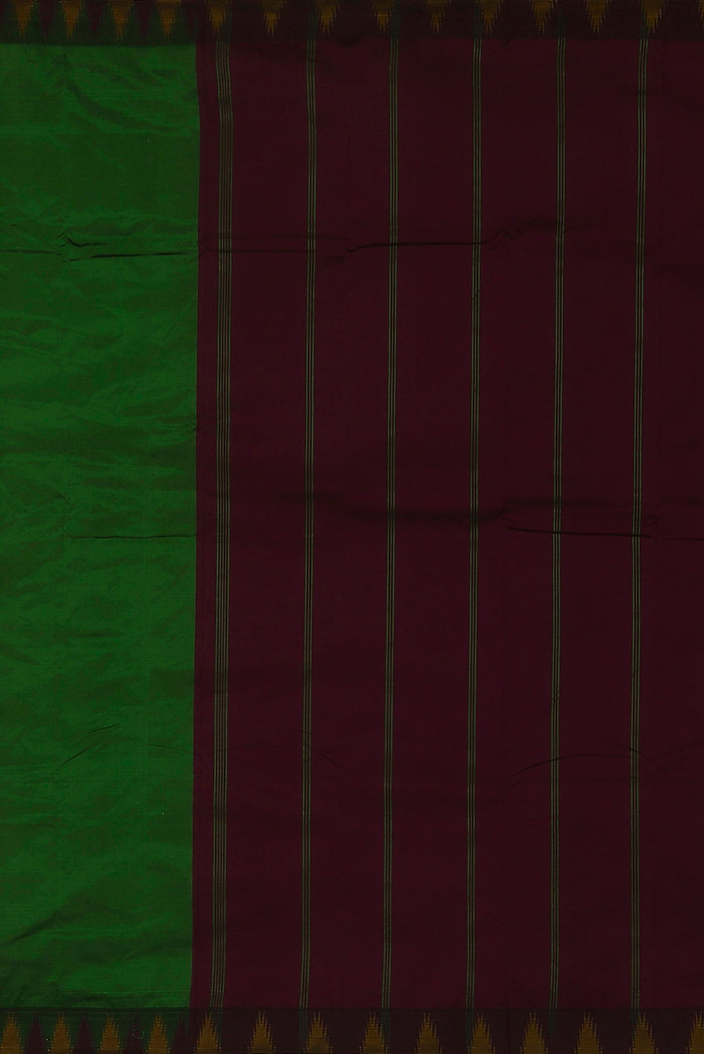 Green Bangalore Silk Saree