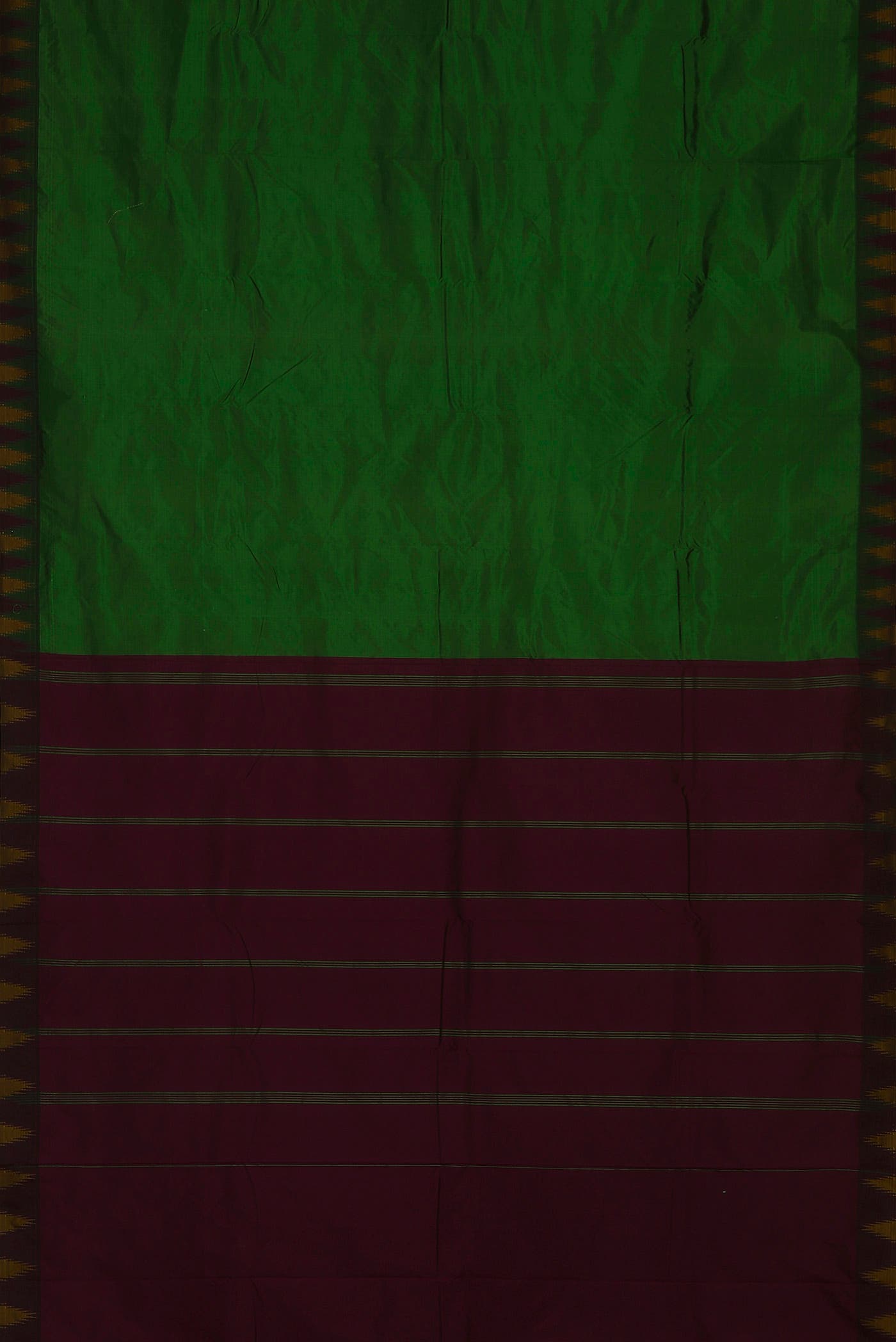 Green Bangalore Silk Saree