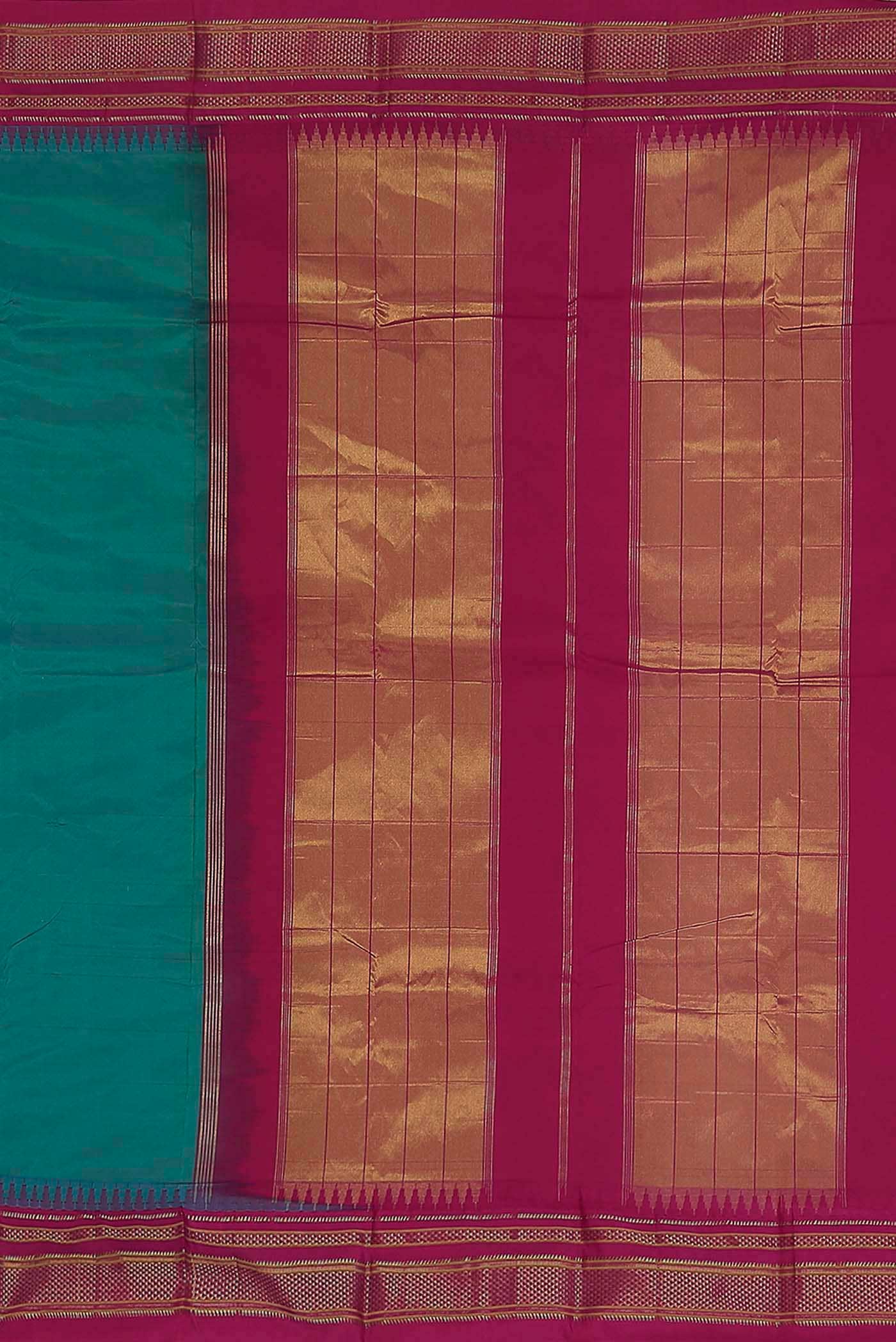 Blue Bangalore Silk Saree