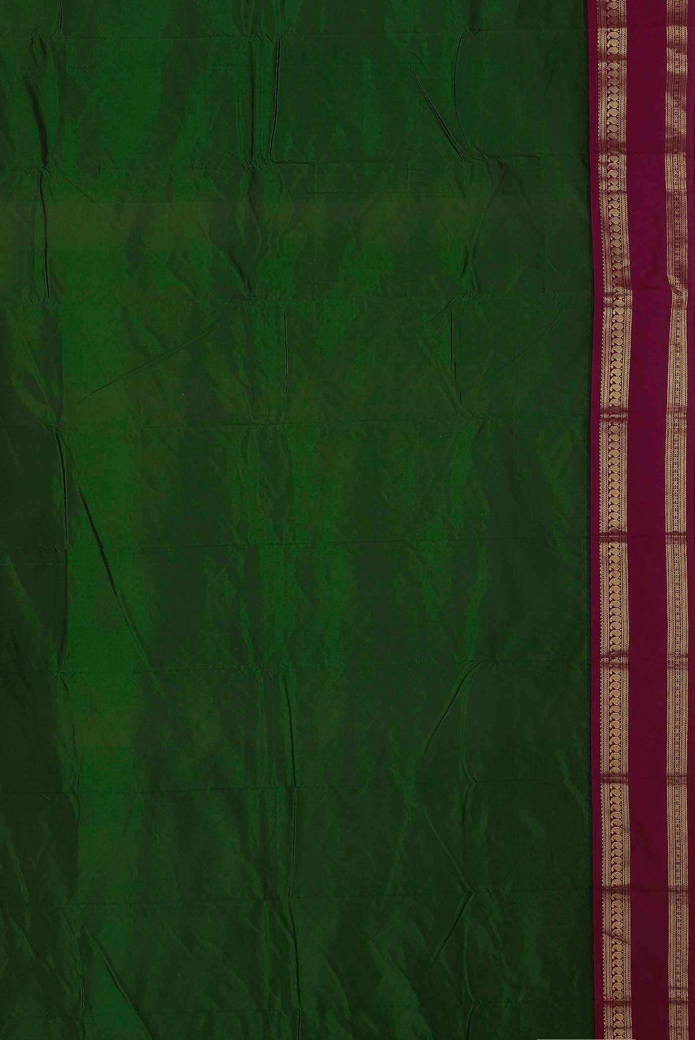 Green Bangalore Silk Saree