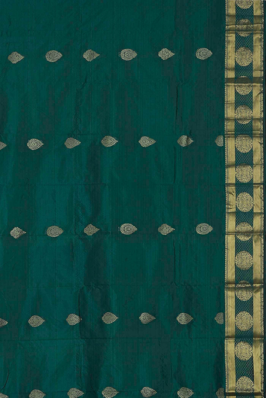 Blue Blended Bangalore Silk Saree