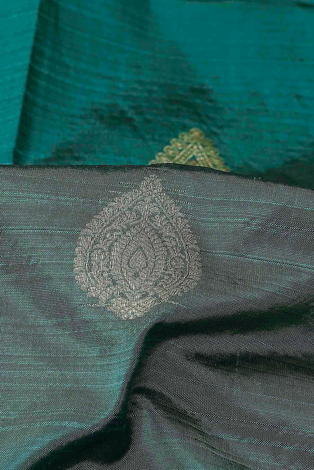 Blue Blended Bangalore Silk Saree