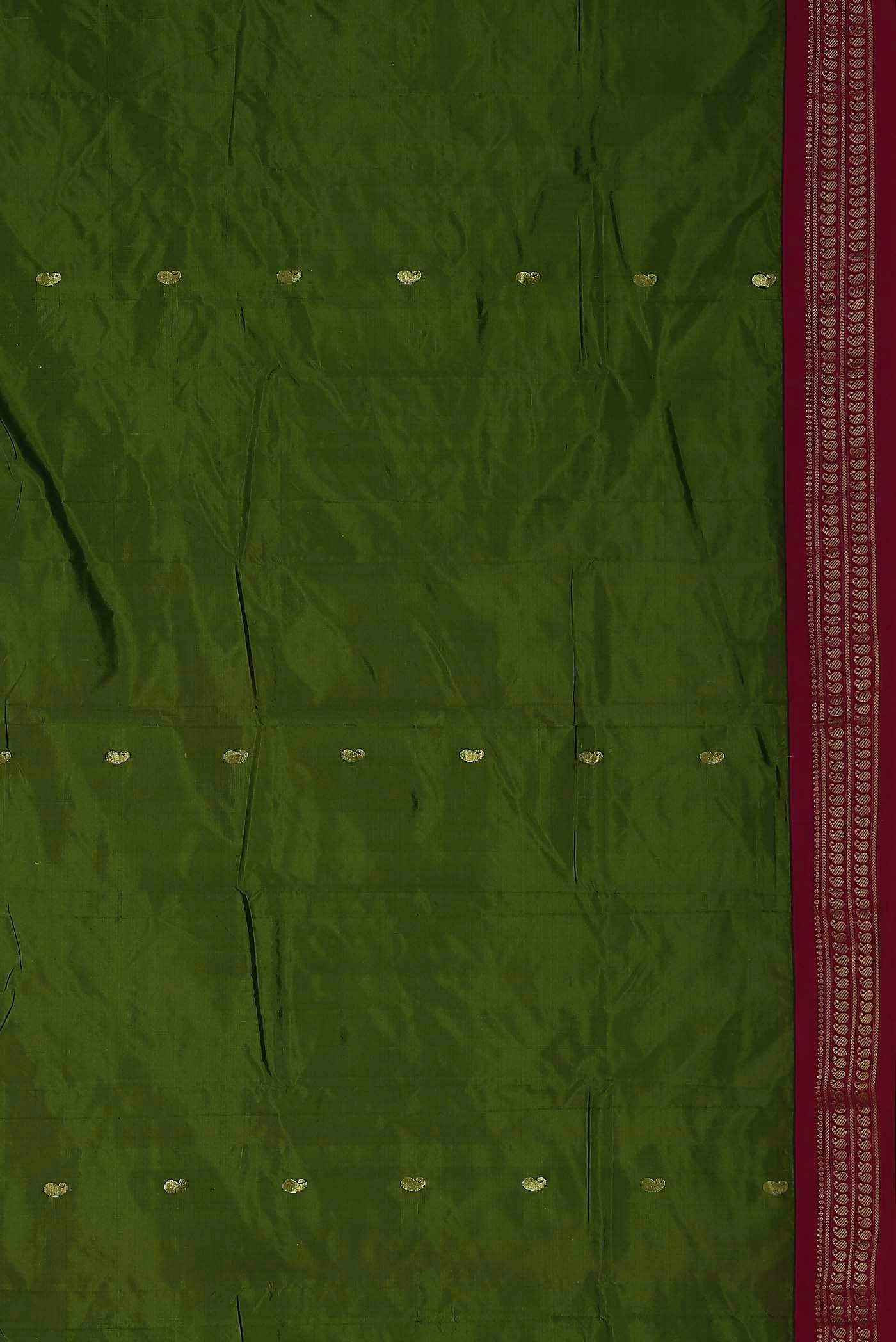 Green Bangalore Silk Saree