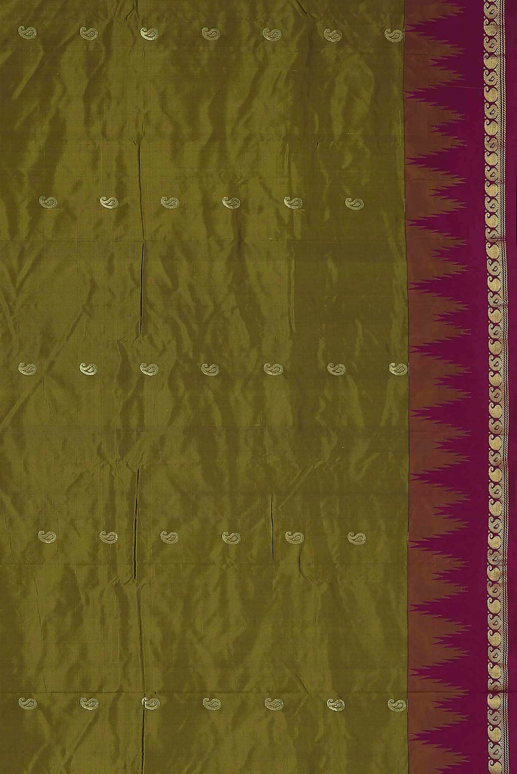 Green Bangalore Silk Saree