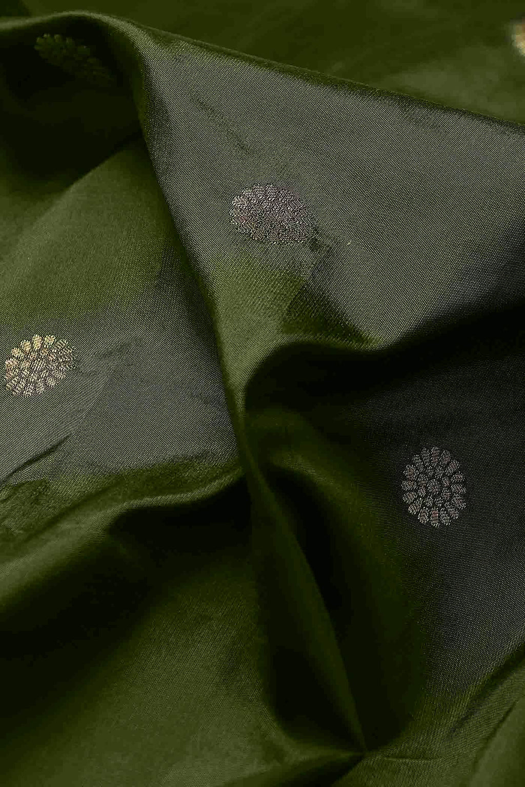 Green Blended Bangalore Silk Saree