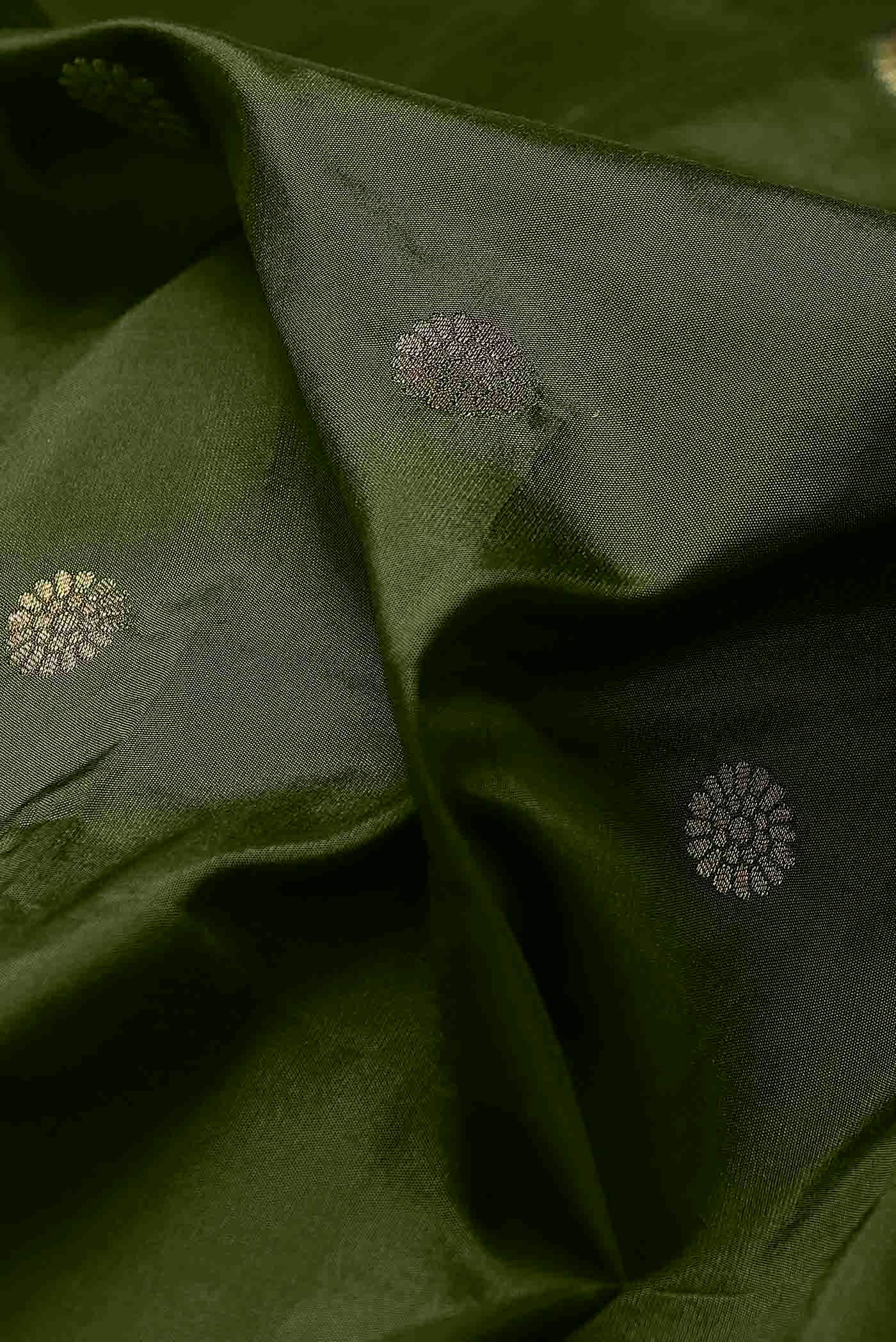 Green Blended Bangalore Silk Saree