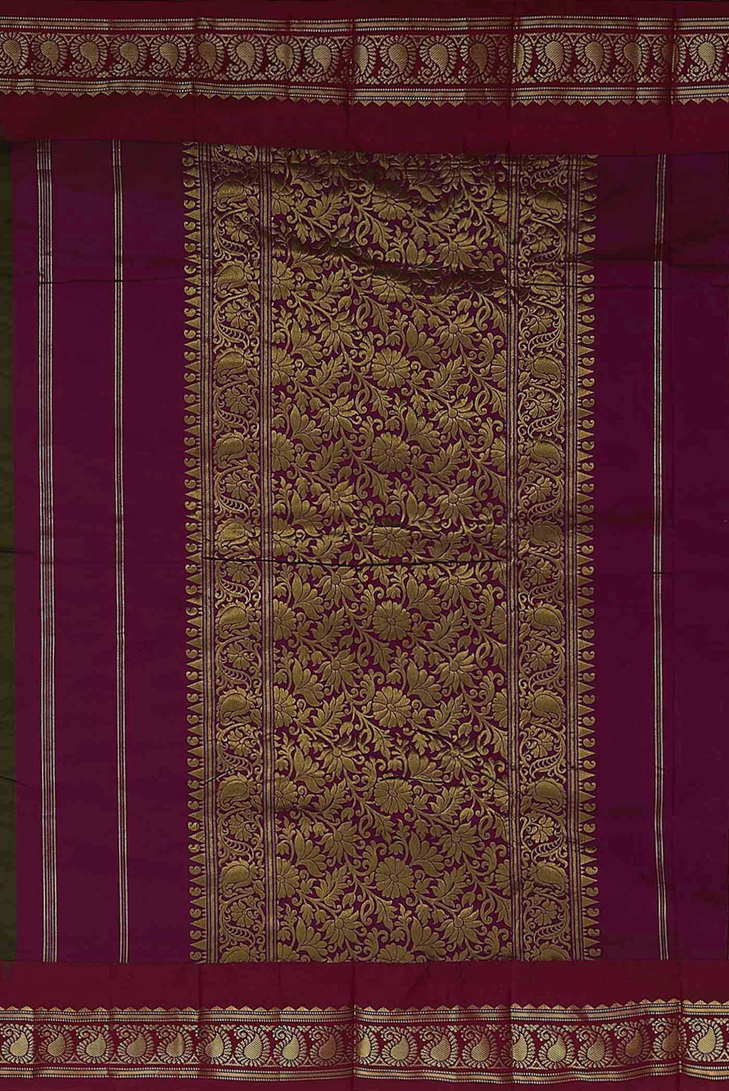 Green Blended Bangalore Silk Saree