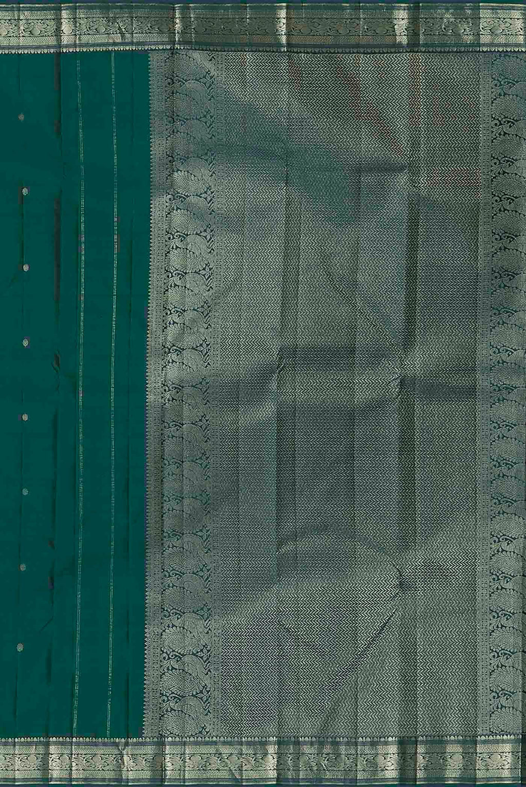 Green Kanchipuram Silk Saree
