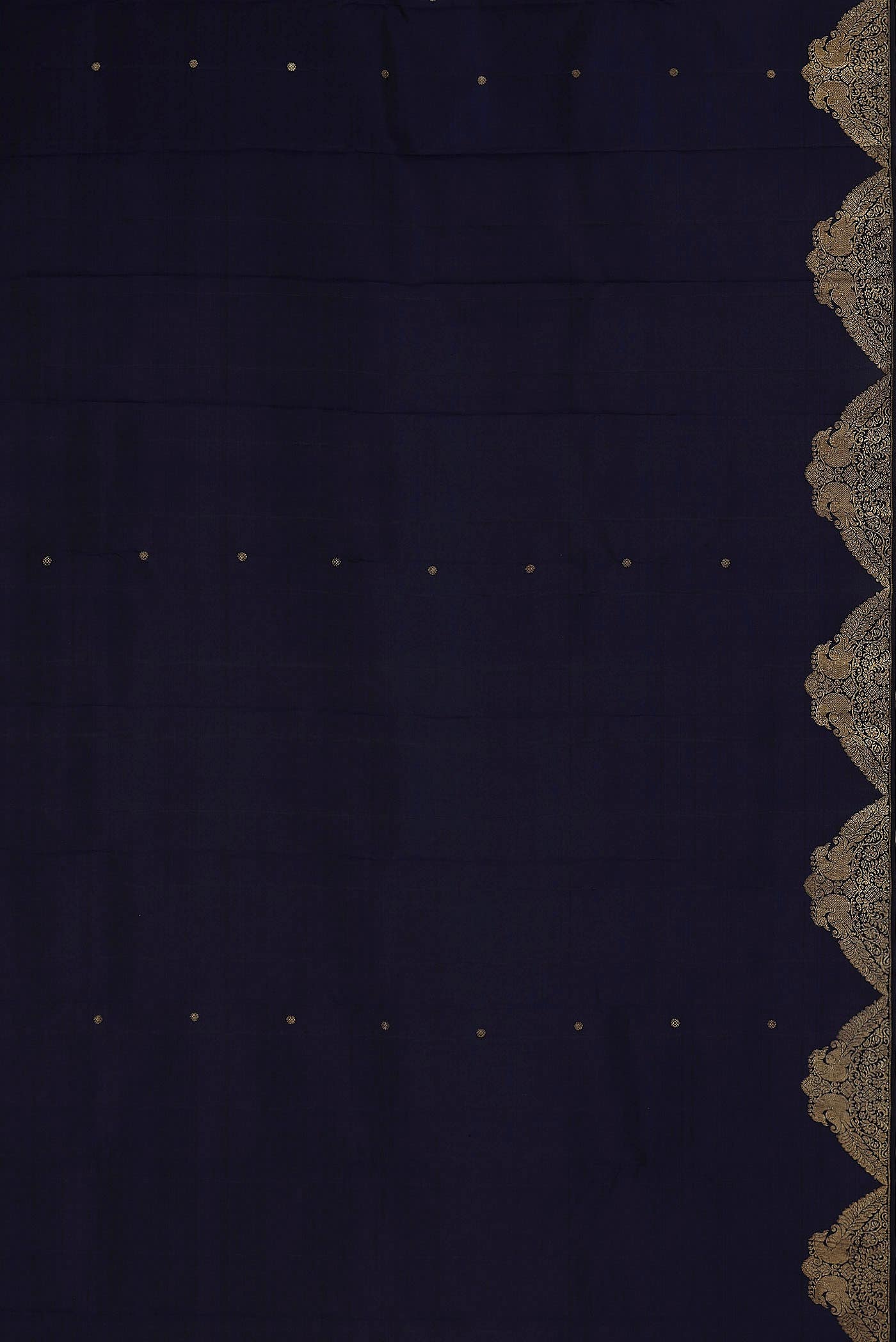 Blue Kanchipuram Silk Saree