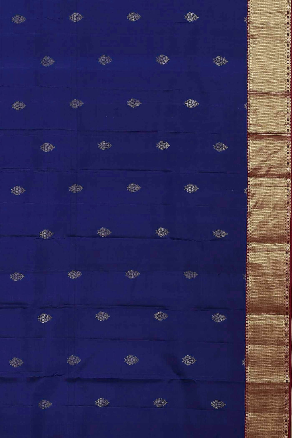 Blue Kanchipuram Silk Saree