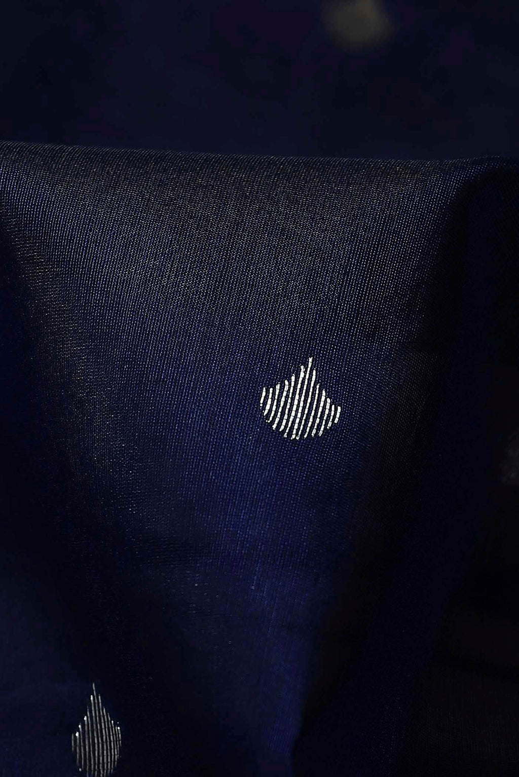 Blue Chanderi Silk Cotton Saree