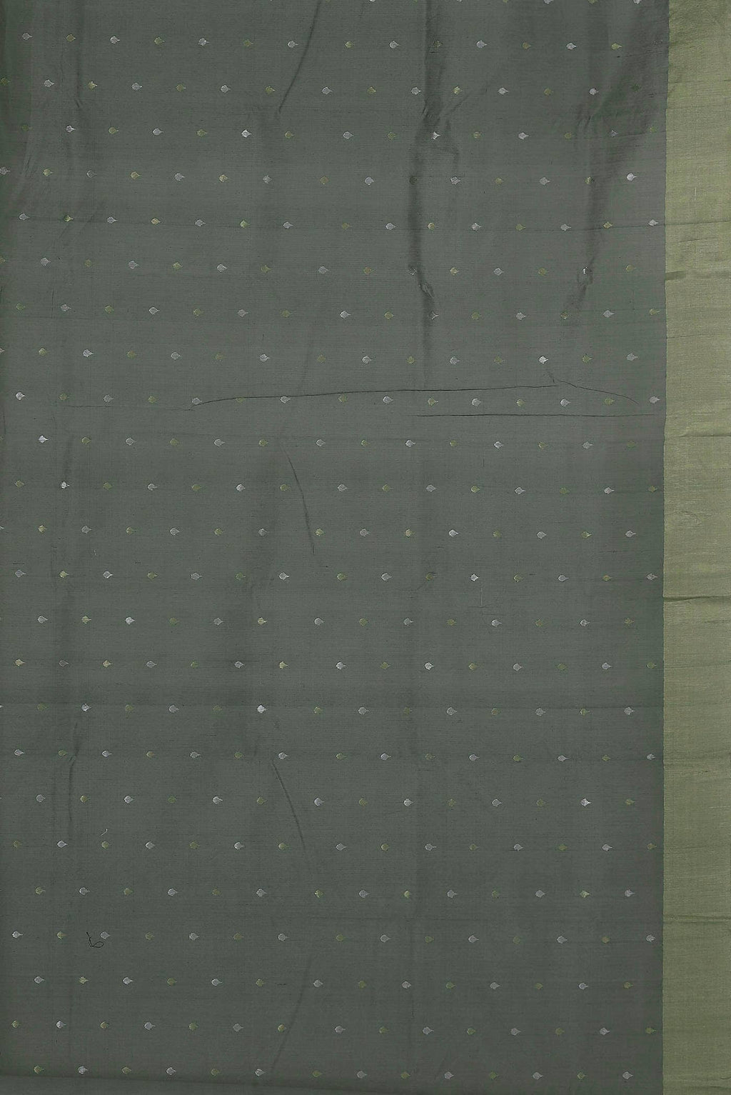 Green Chanderi Silk Cotton Saree